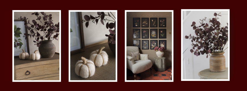 Rich, moody Autumn home styling