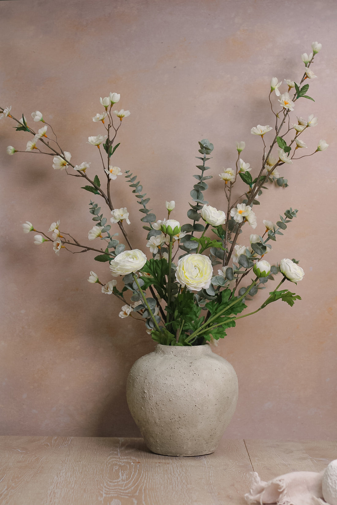 The White Spring Blossom Arrangement