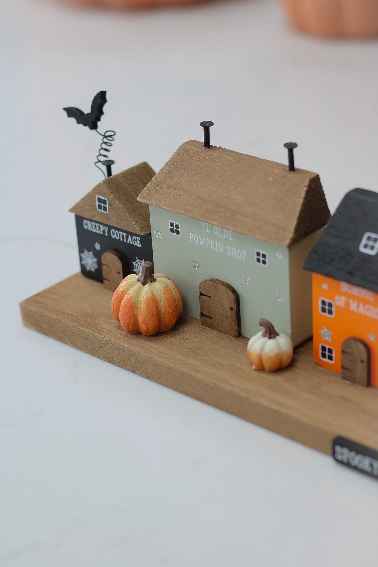 Halloween Spooky Street House Block