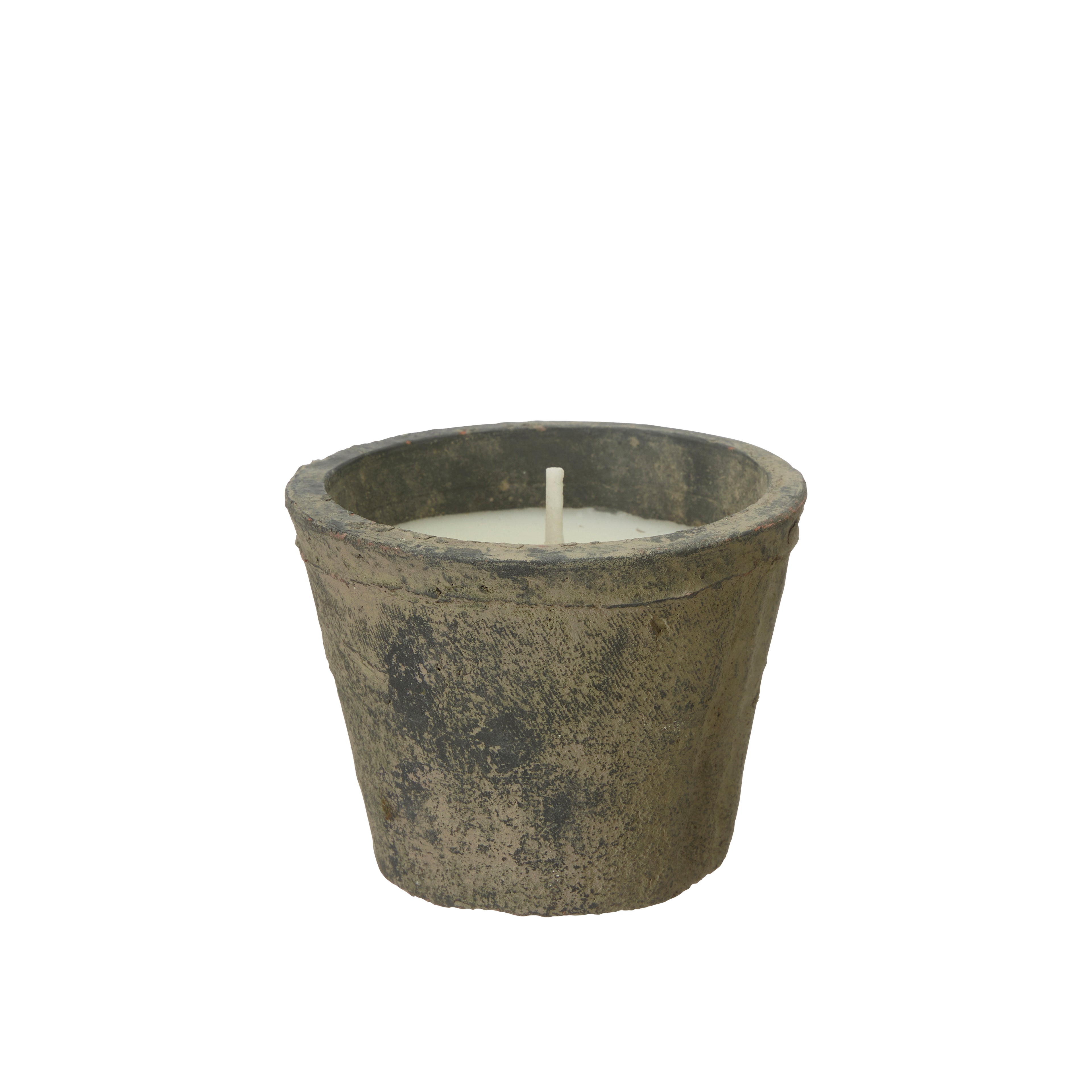 Terracotta Potted Candle