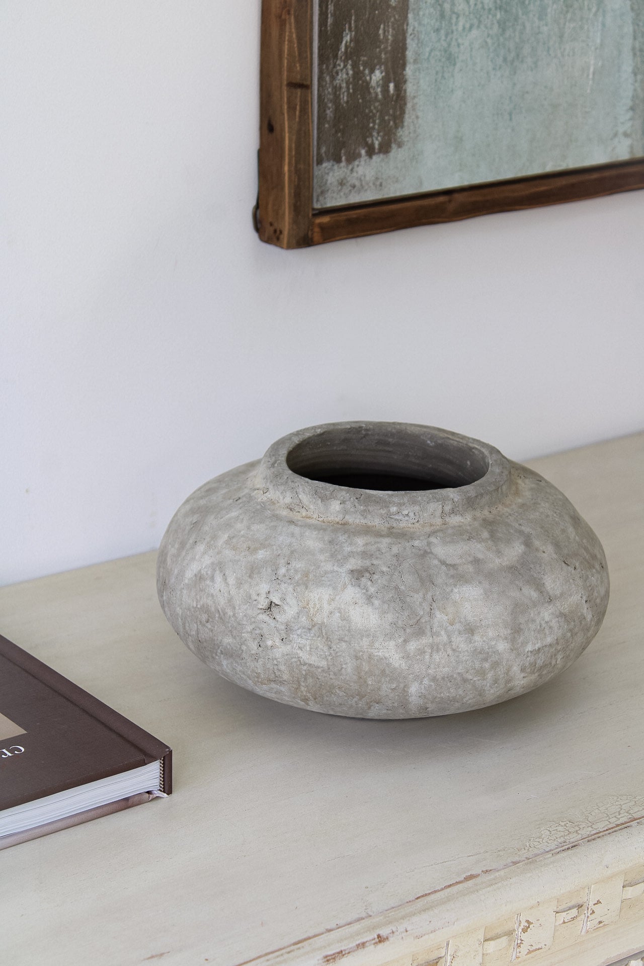 Mayfield Wide Stone Planter