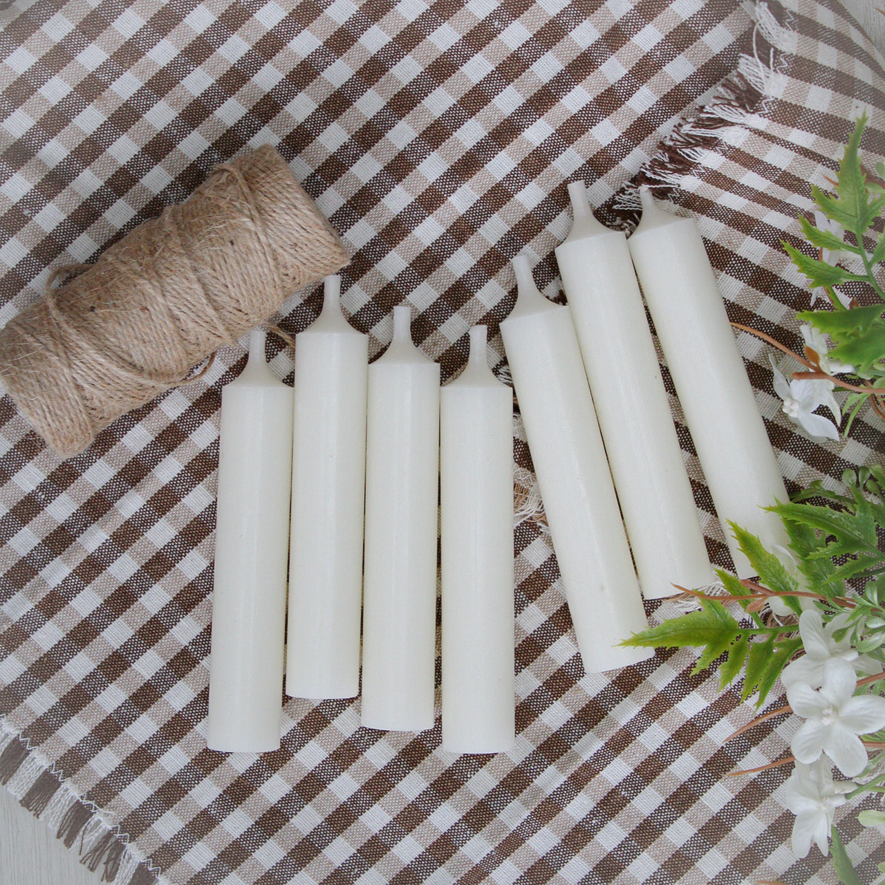 Milk Dinner Candles | Bundle of 7
