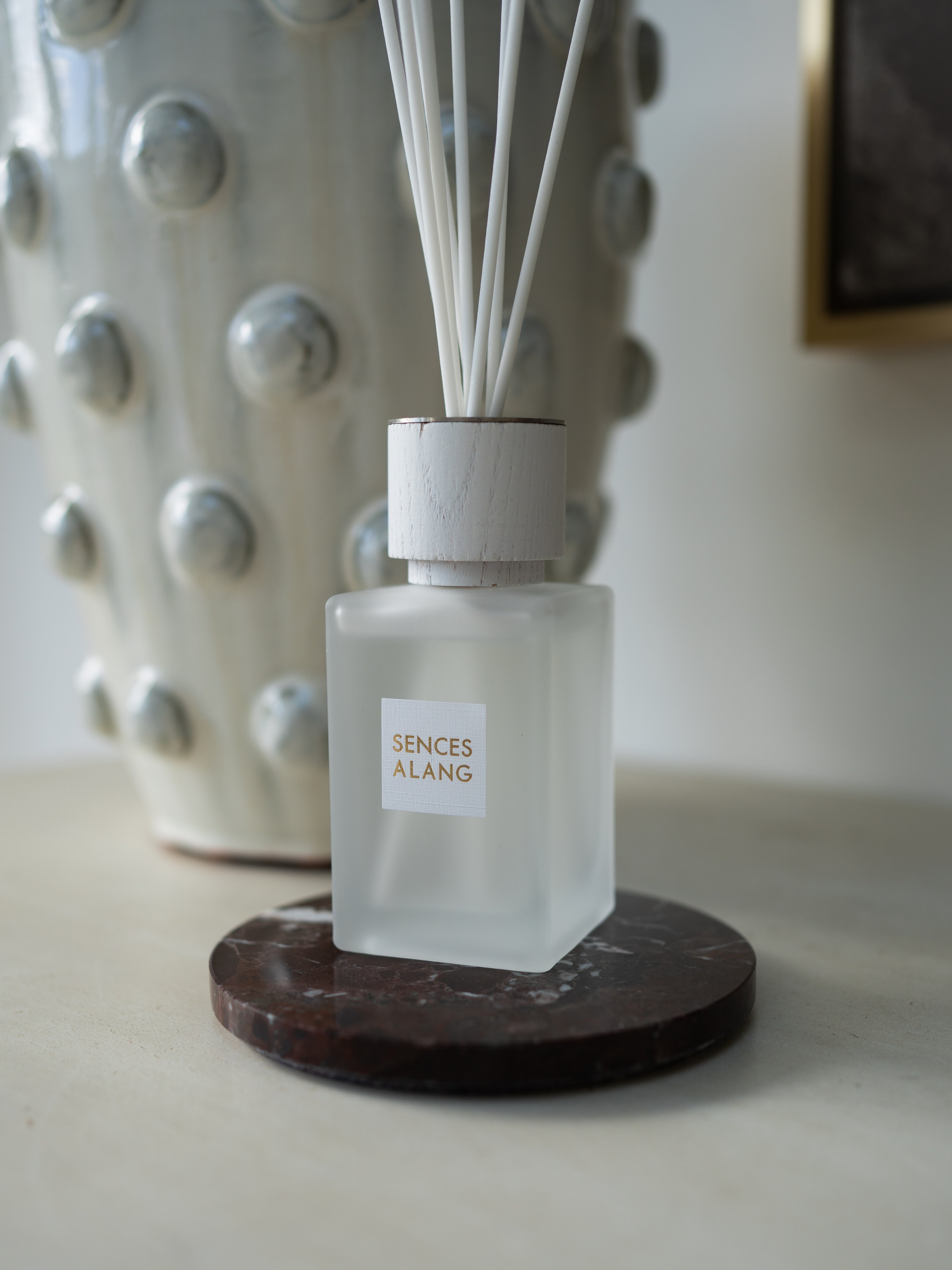 White Sences Alang Alang Small Reed Diffuser