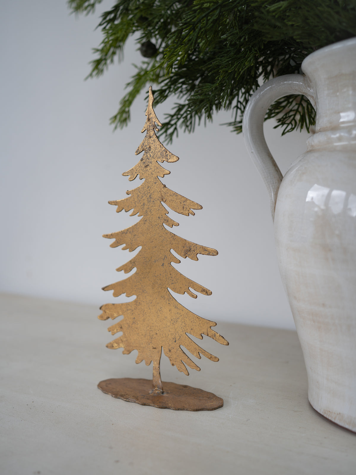 Gold Metal Christmas Tree
