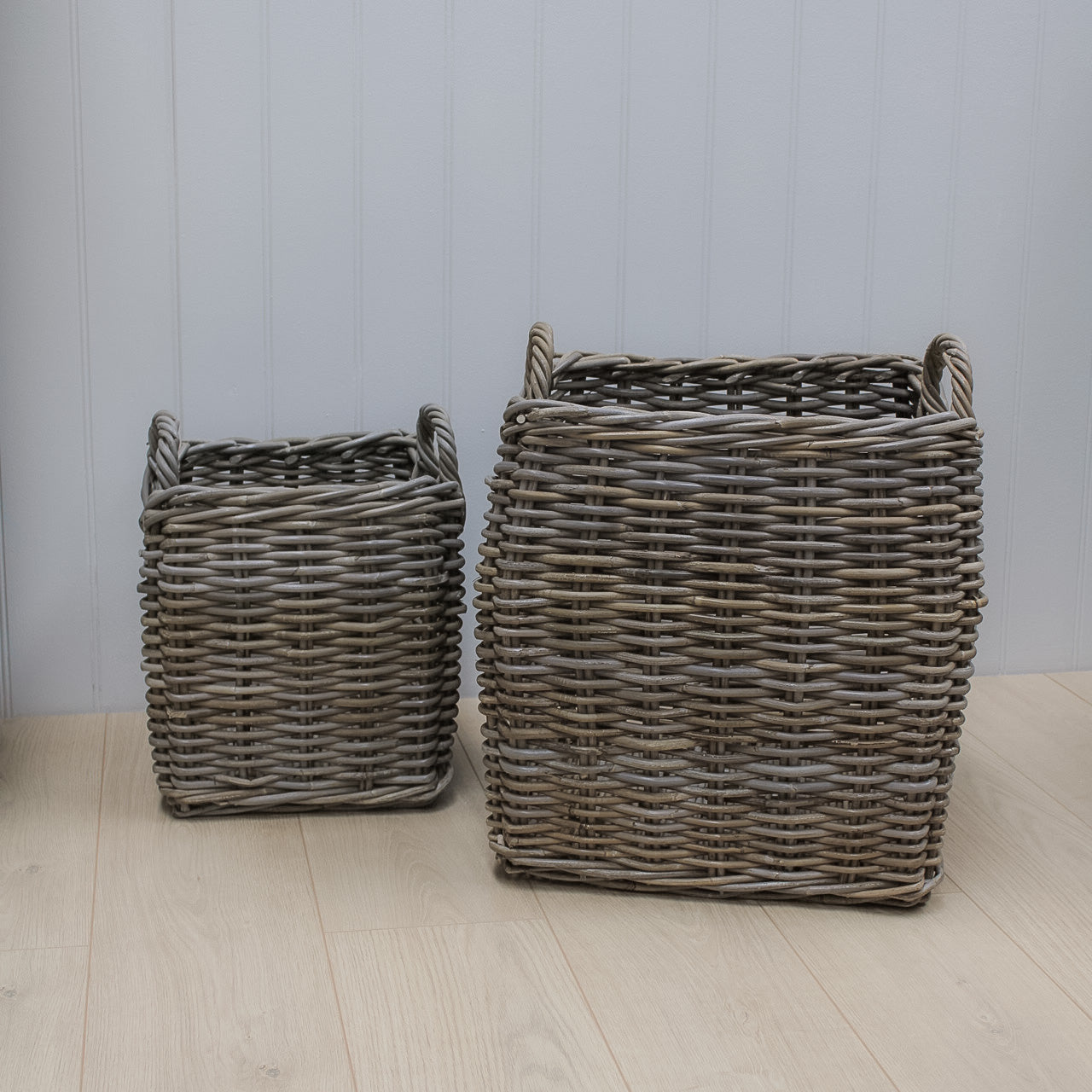wicker storage basket
