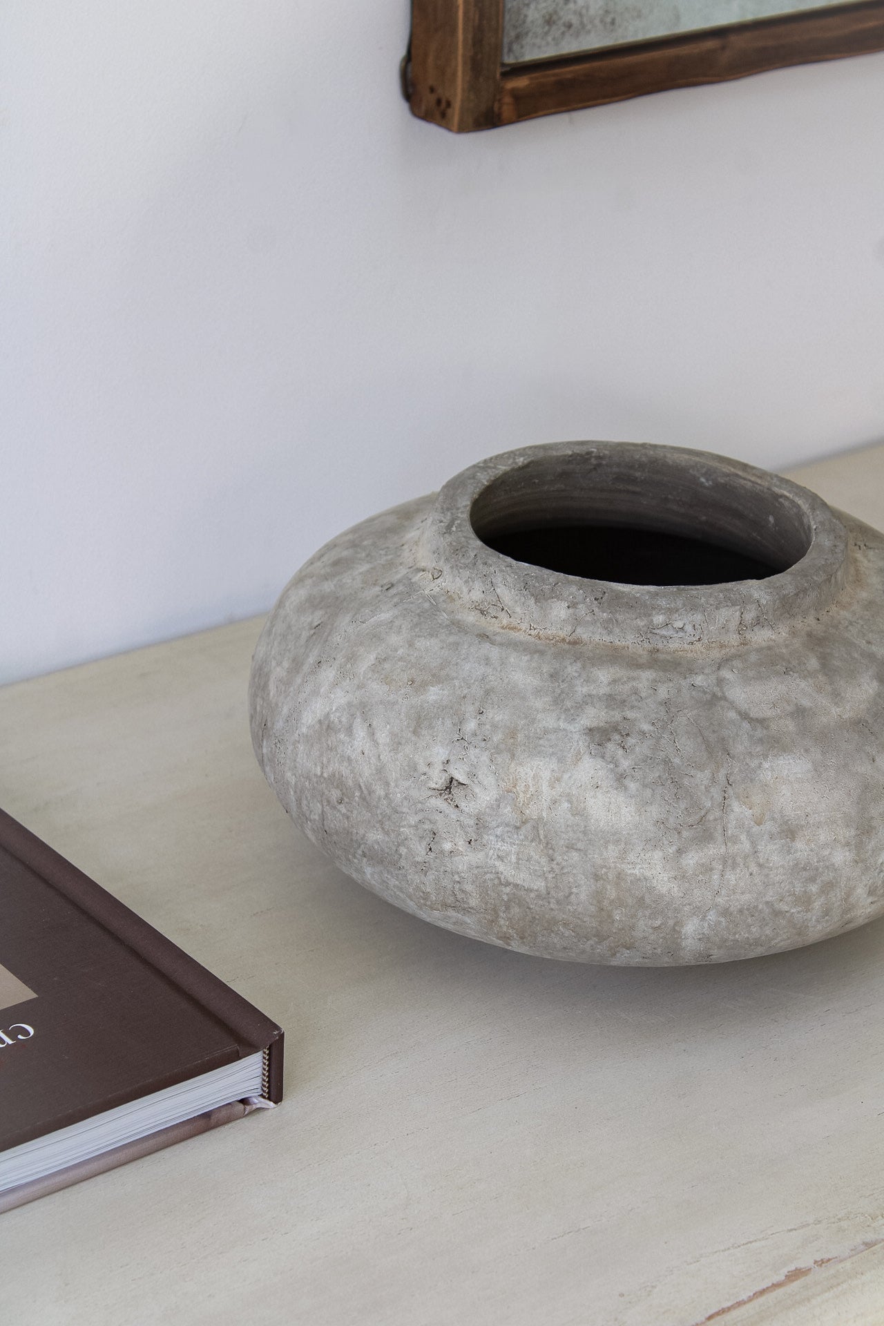 Mayfield Wide Stone Planter