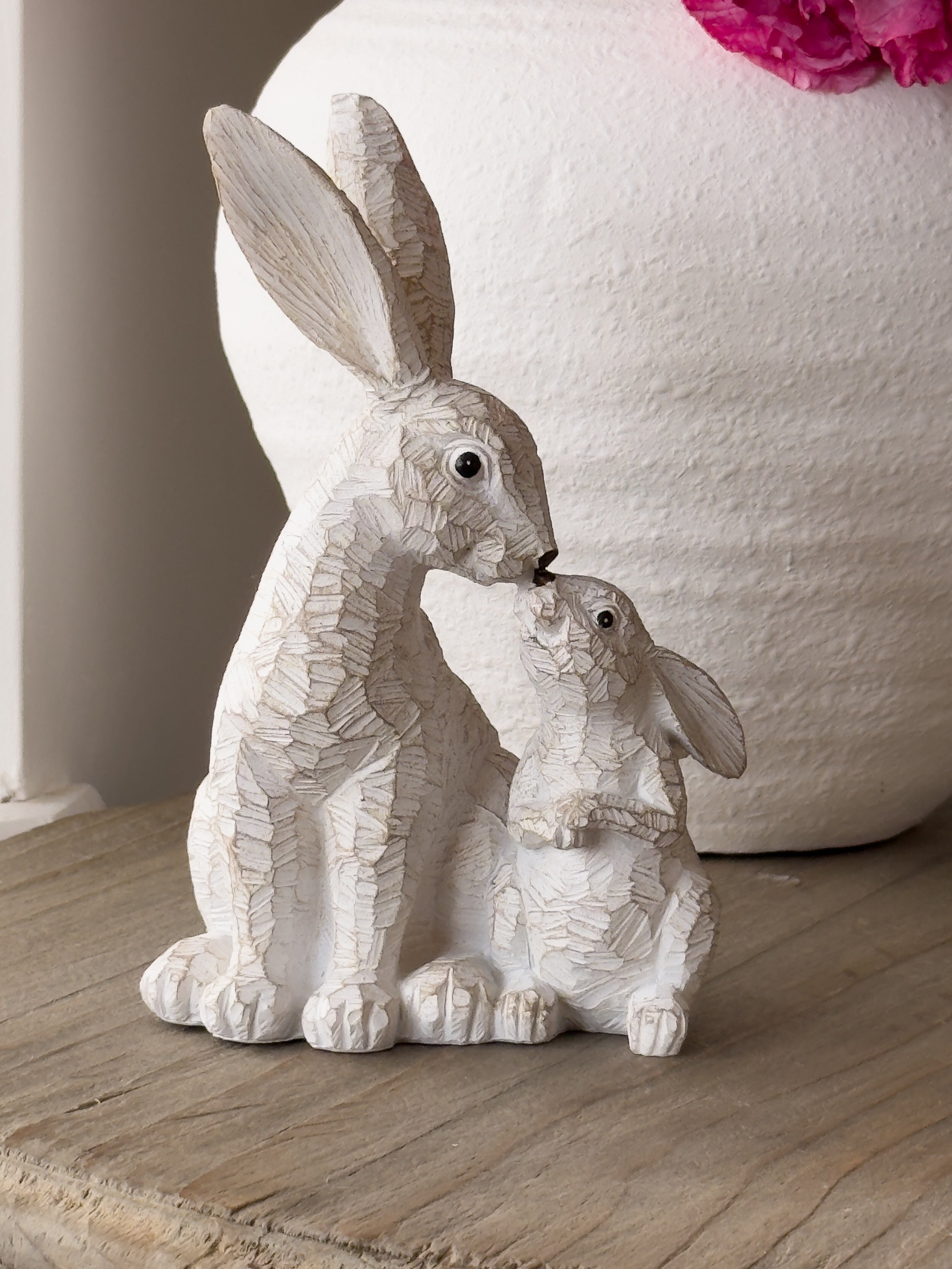 Mother and Baby Bunny Ornament