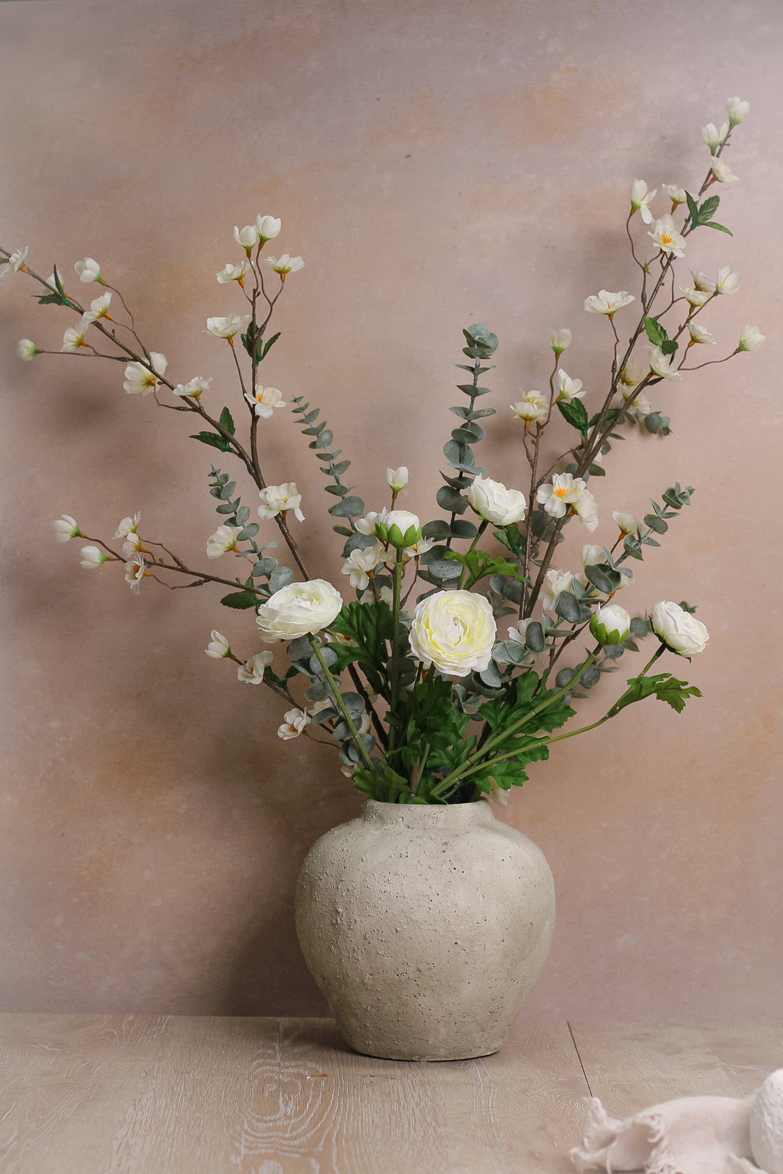 The White Spring Blossom Arrangement