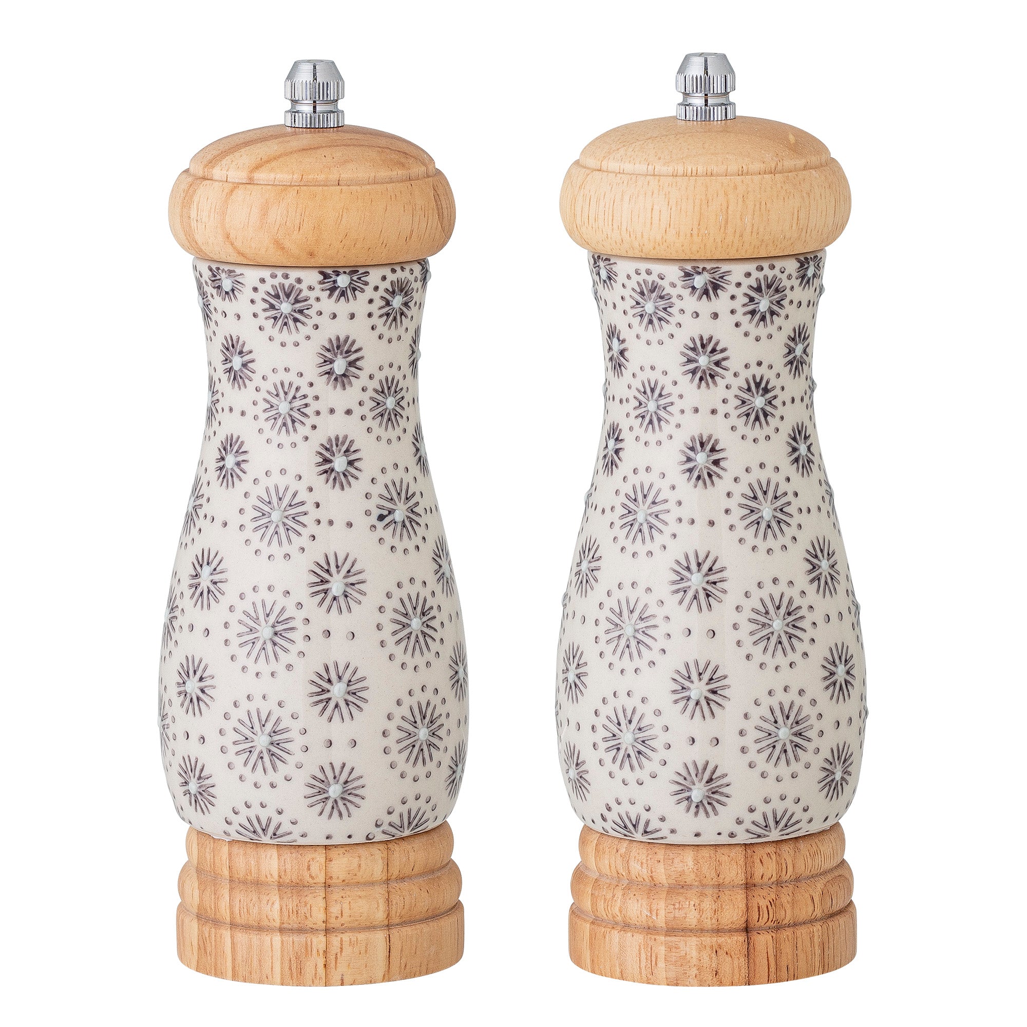 Elsa patterned Salt & Pepper Mills