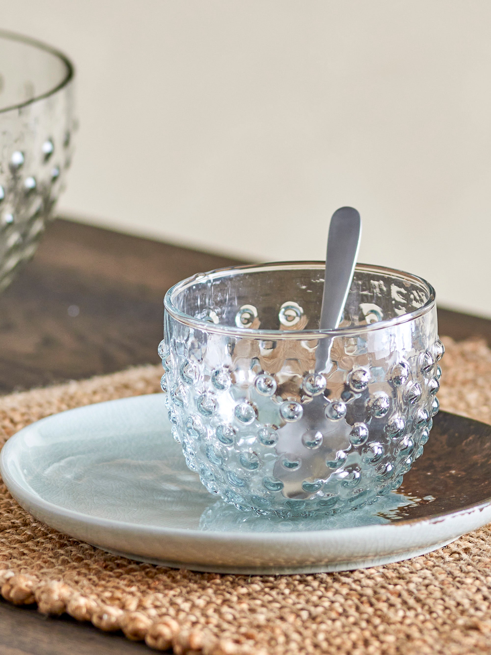 Small Dotty Embossed Decorative Bowl