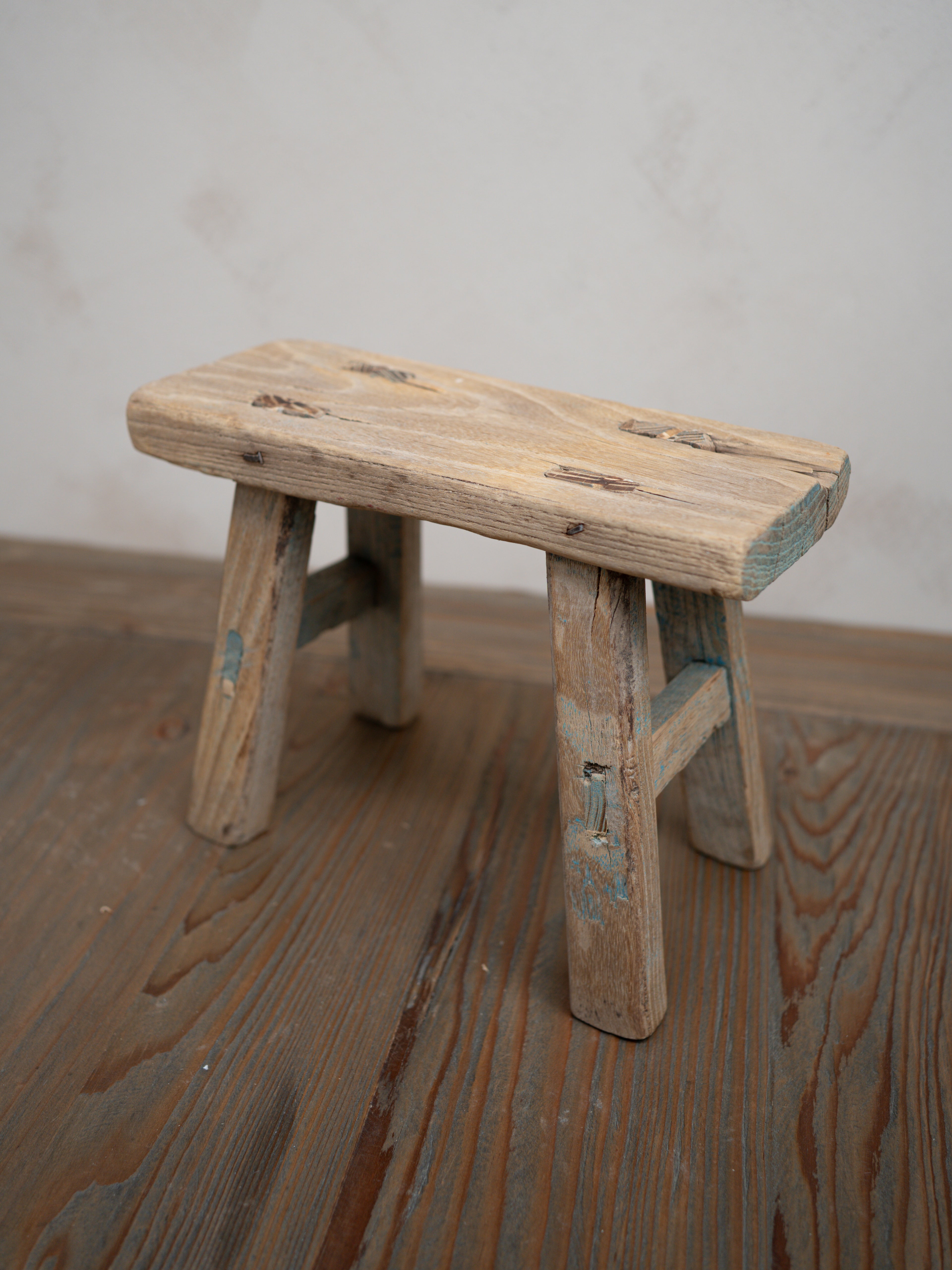 Reclaimed Wooden Mini Stool - Style AB