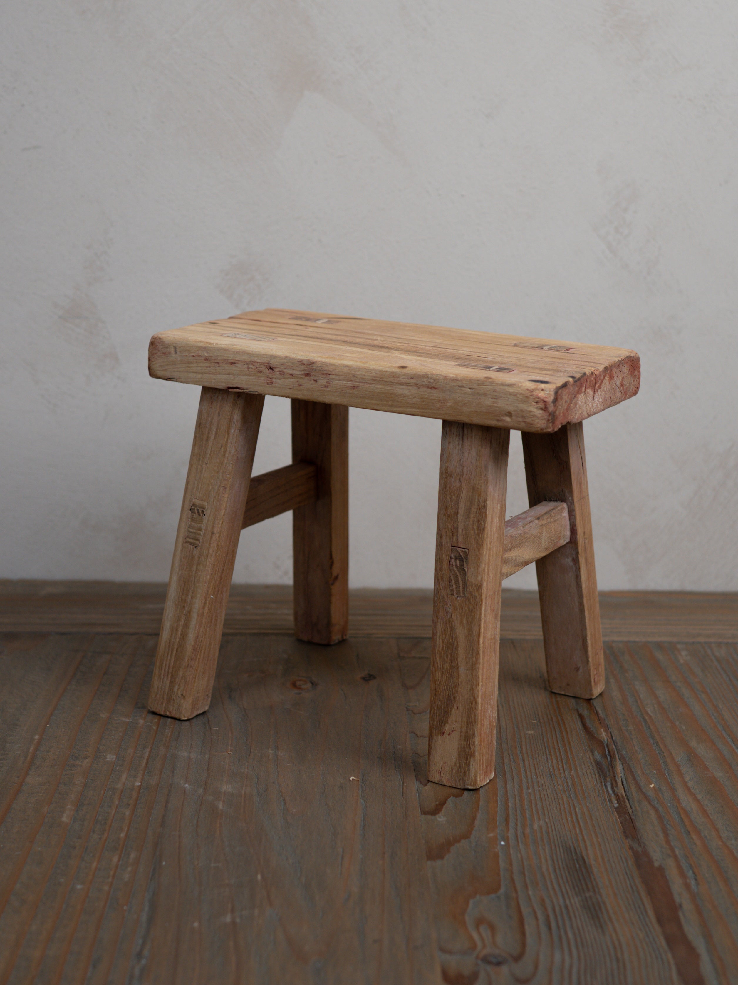 Reclaimed Wooden Mini Stool - Style V