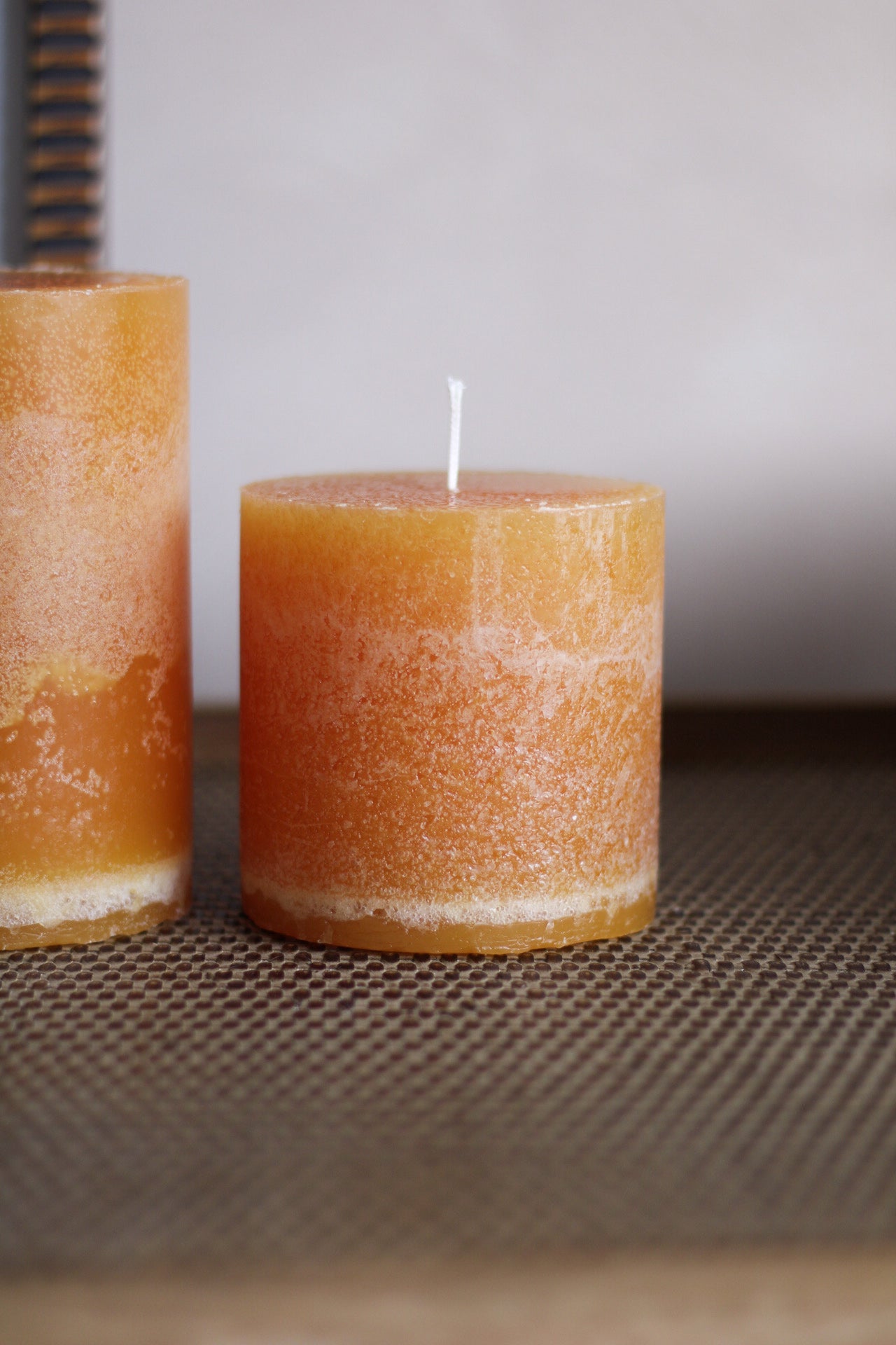 Ochre Pillar Candle