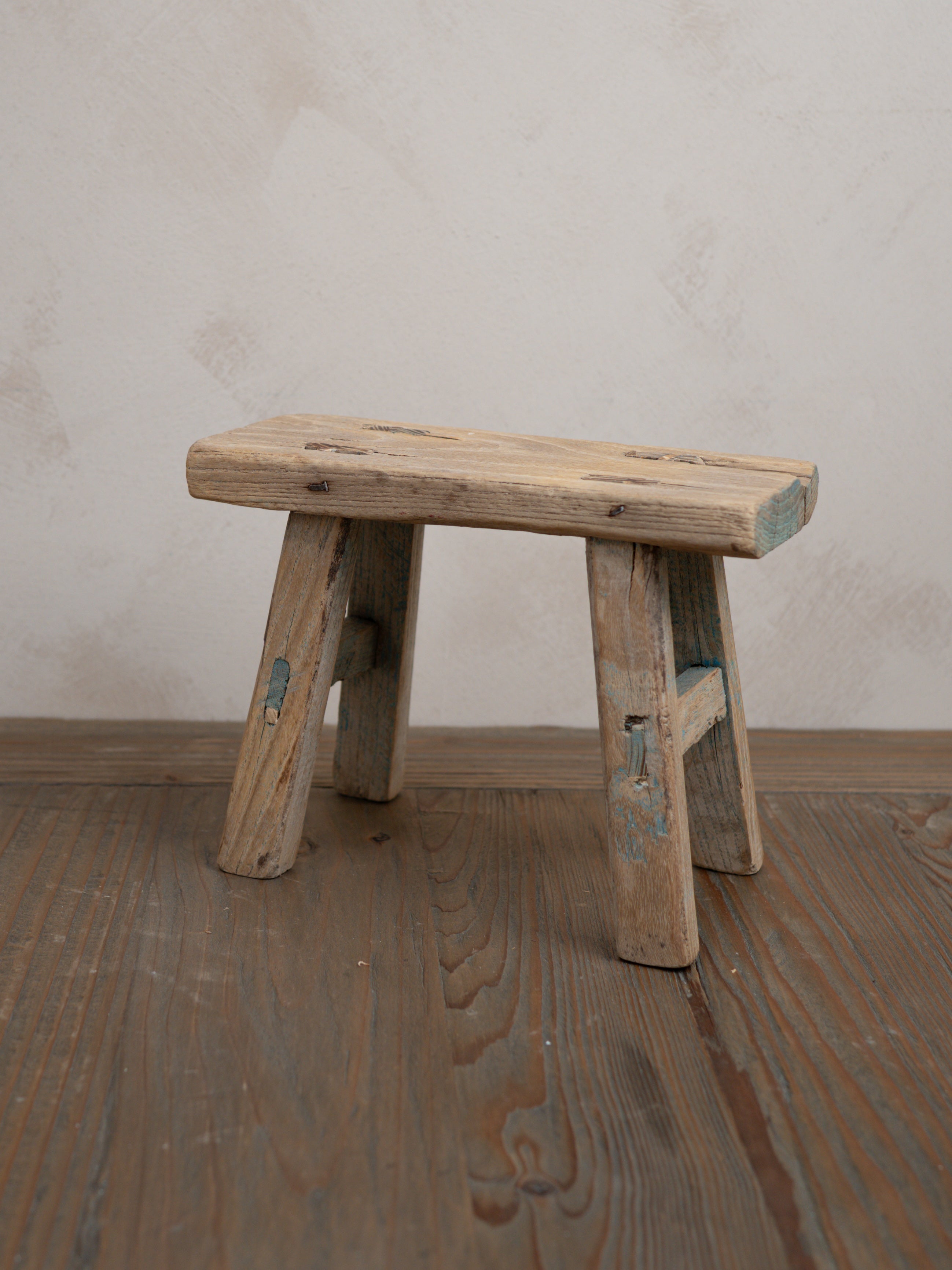 Reclaimed Wooden Mini Stool - Style AB