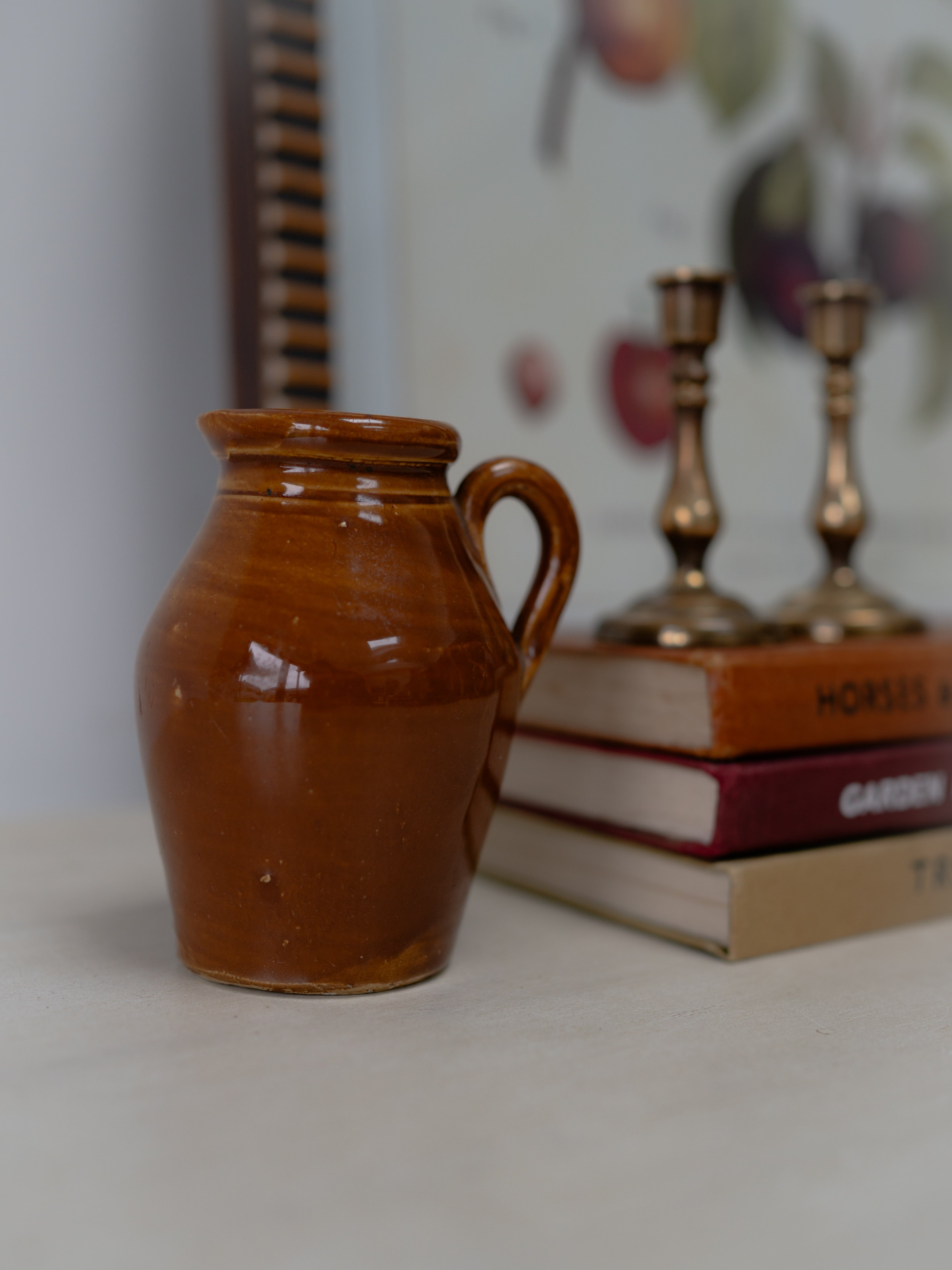 Small Vintage Hourglass Jug