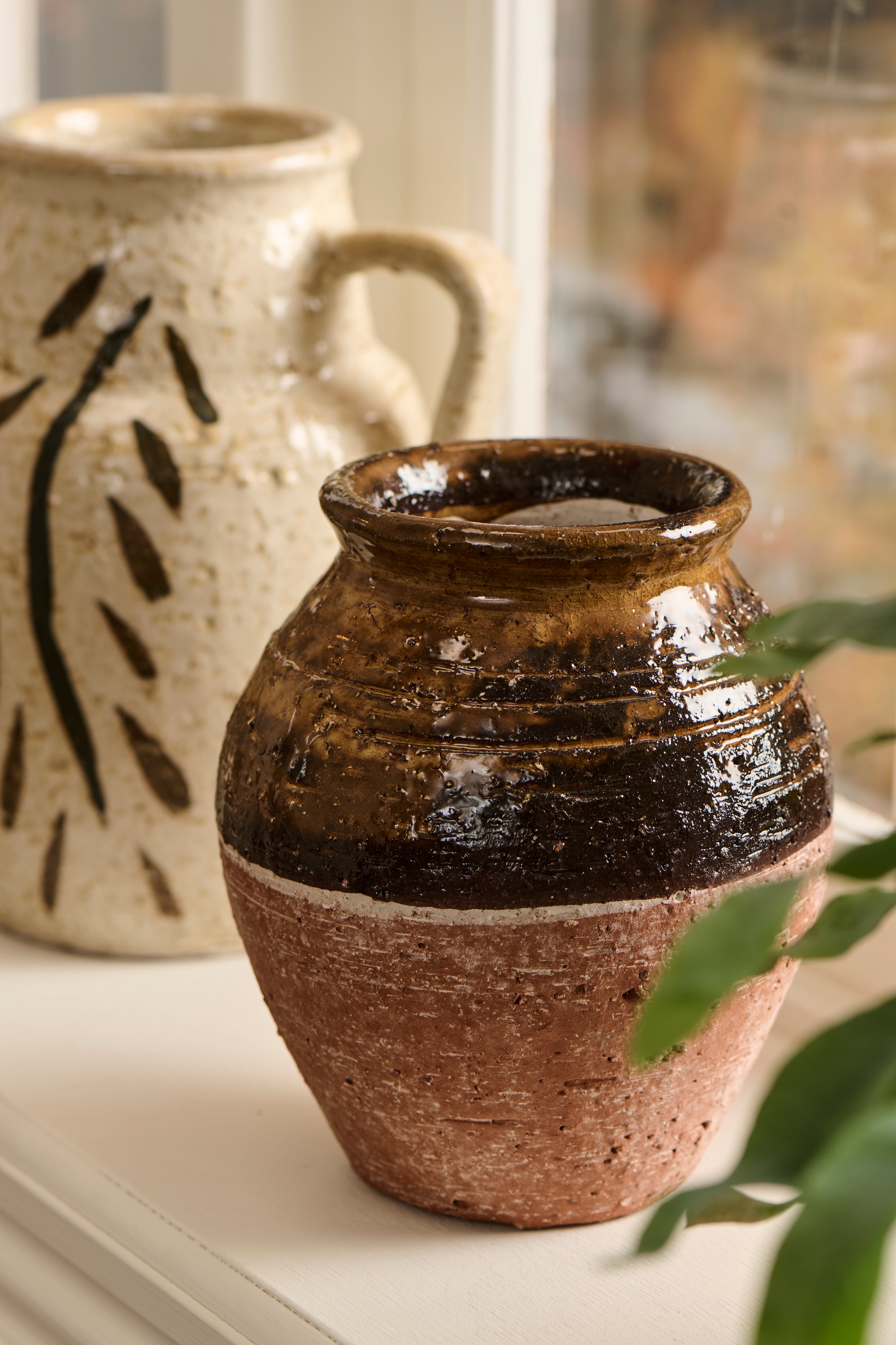 Avignon Ceramic Glazed Vintage Vase