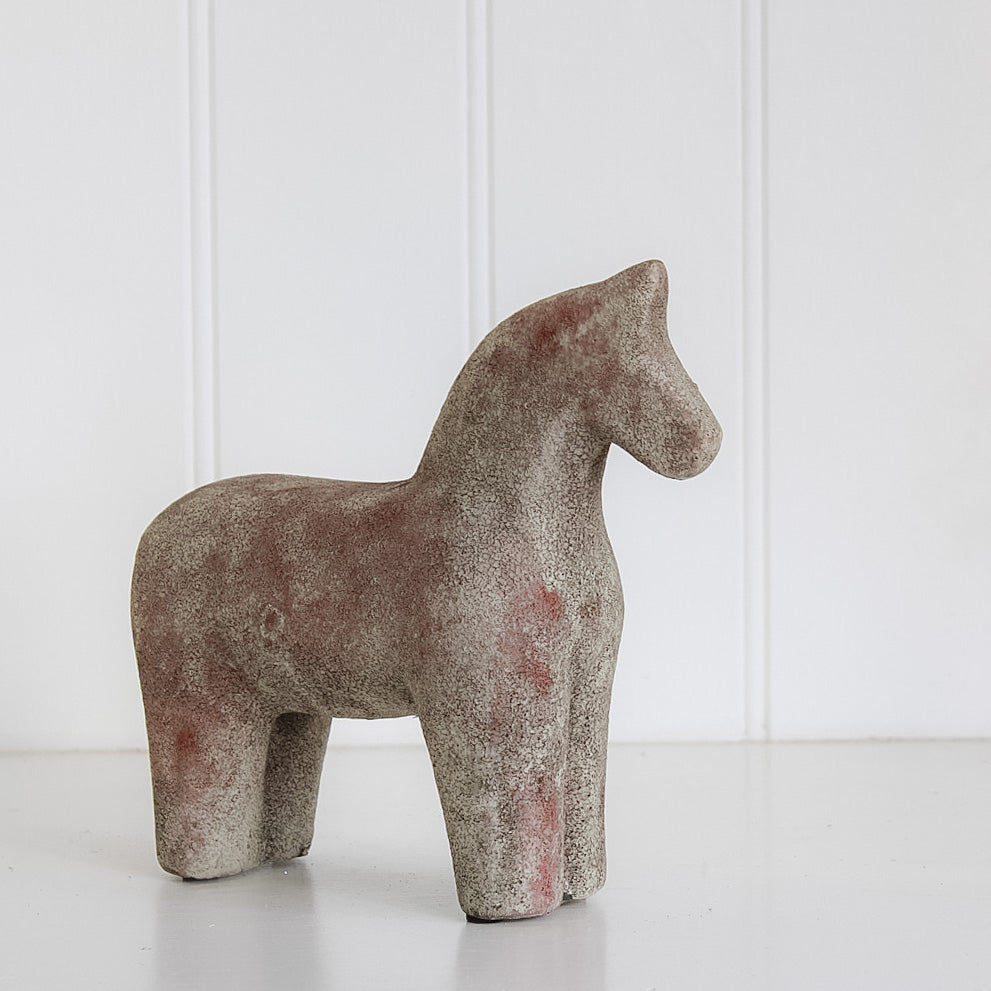Distressed Rustic Decorative Horse