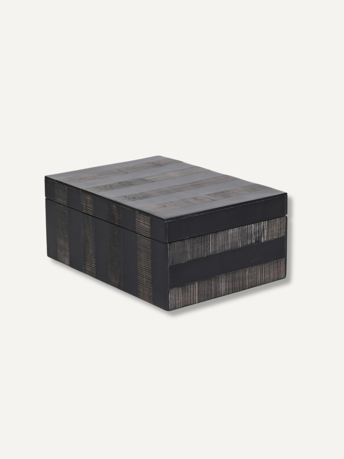 Black Horn Trinket Box