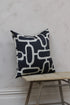 Black & White Abstract Cushion