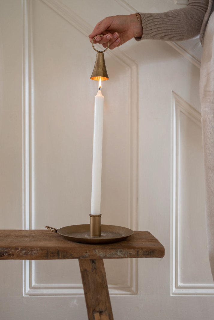 Brass Bell Candle Snuffer