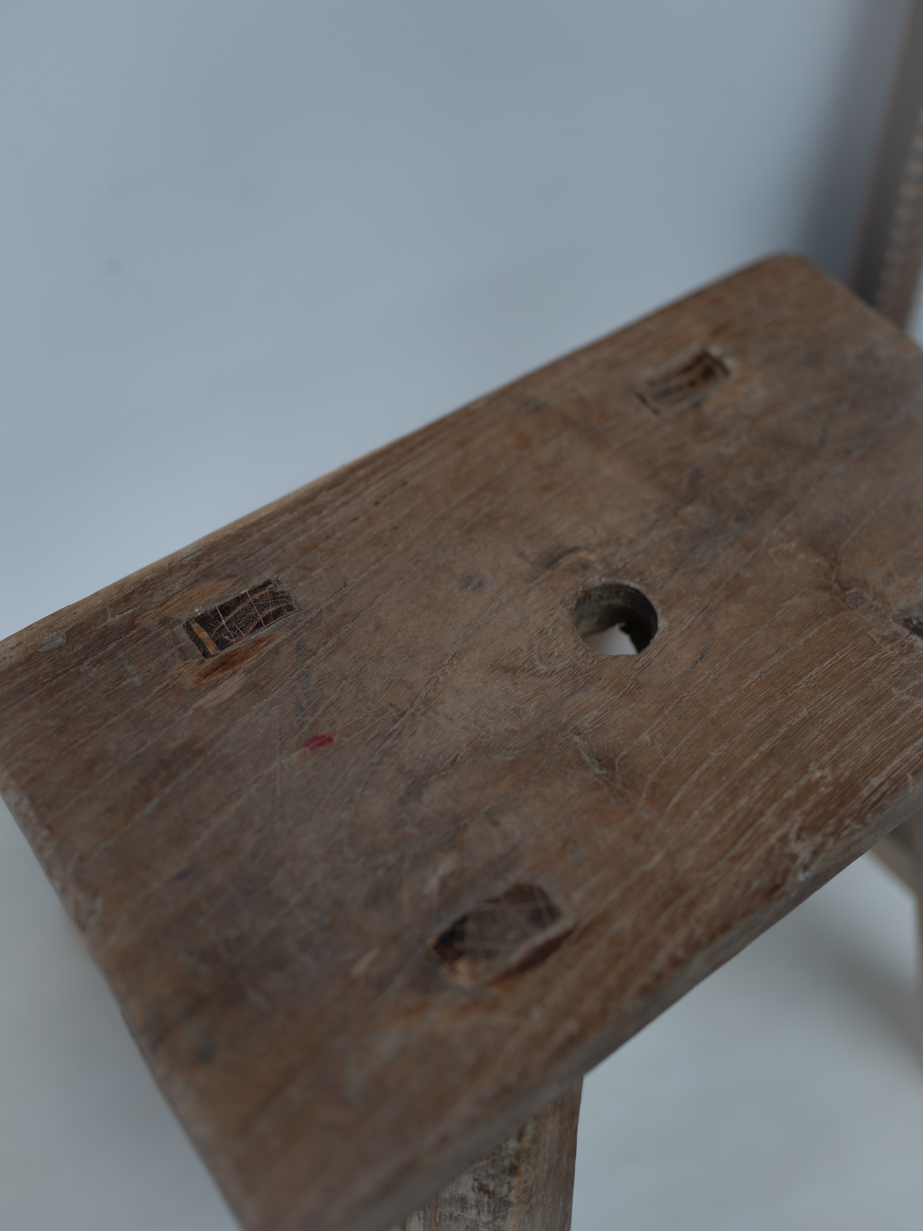 Reclaimed Wooden Mini Stool - Style 3