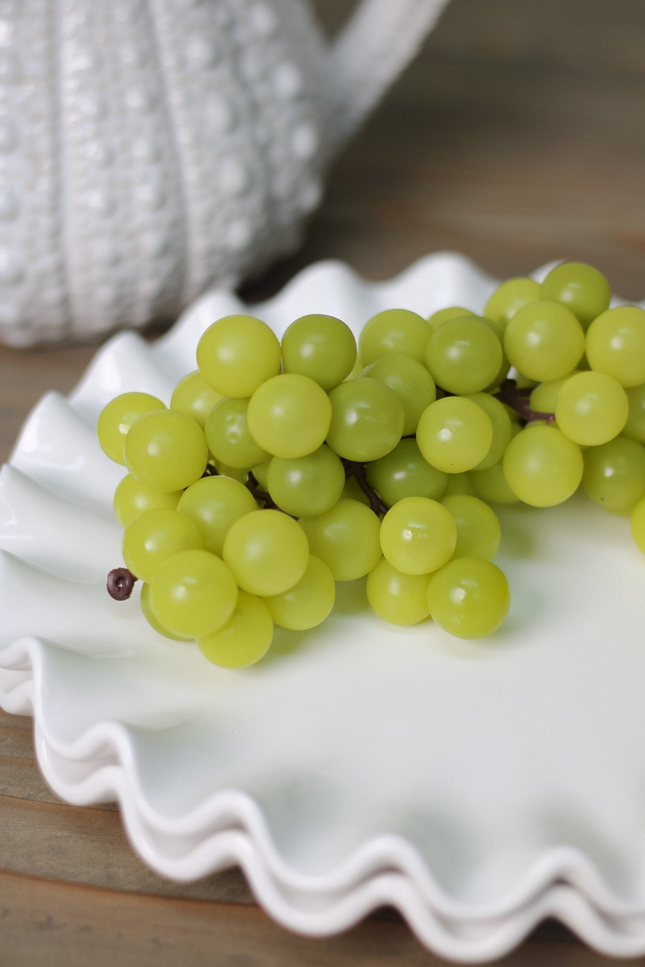 Real Feel Bunch of Faux Green Grapes