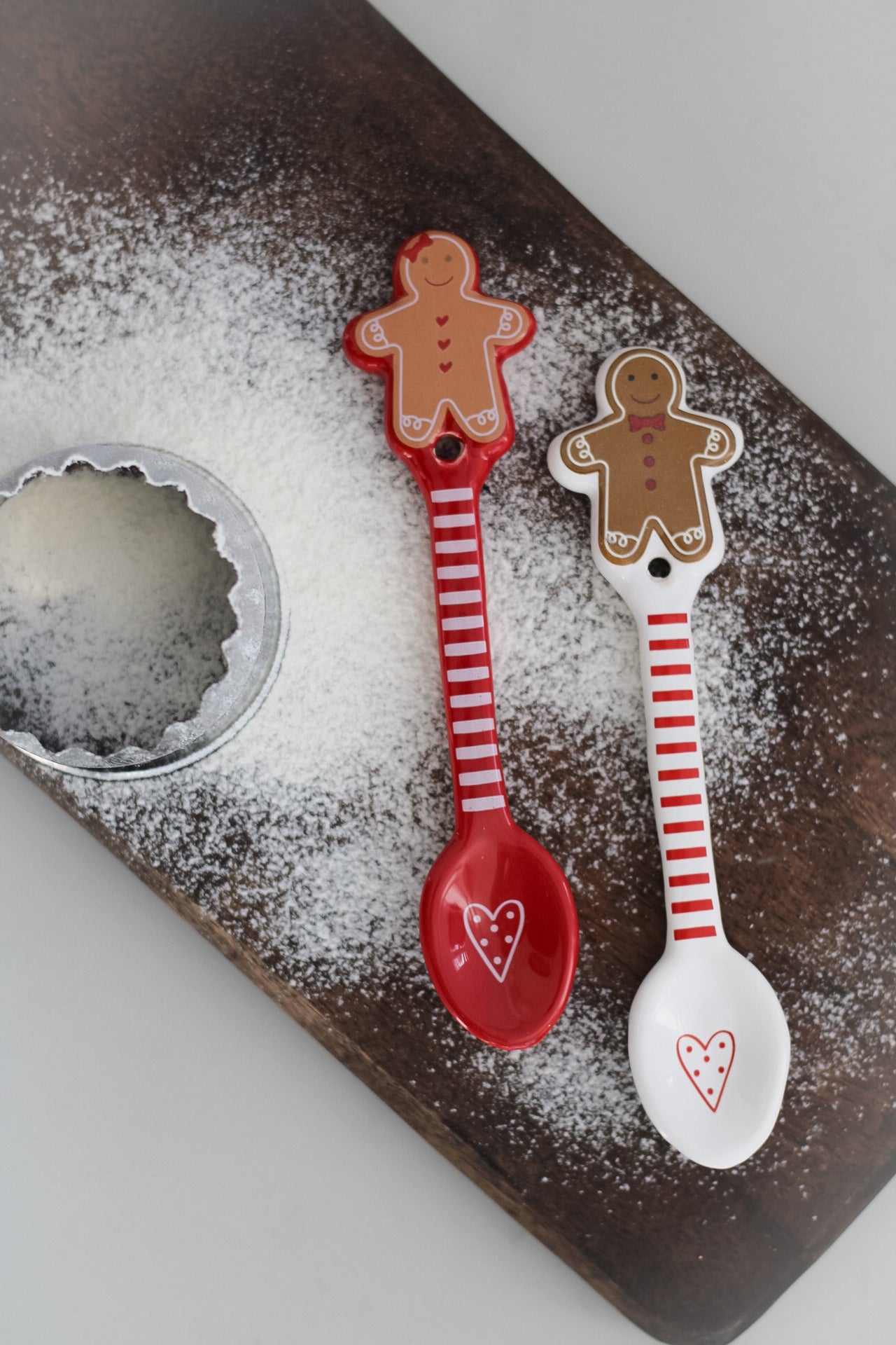 Ceramic Gingerbread Spoons