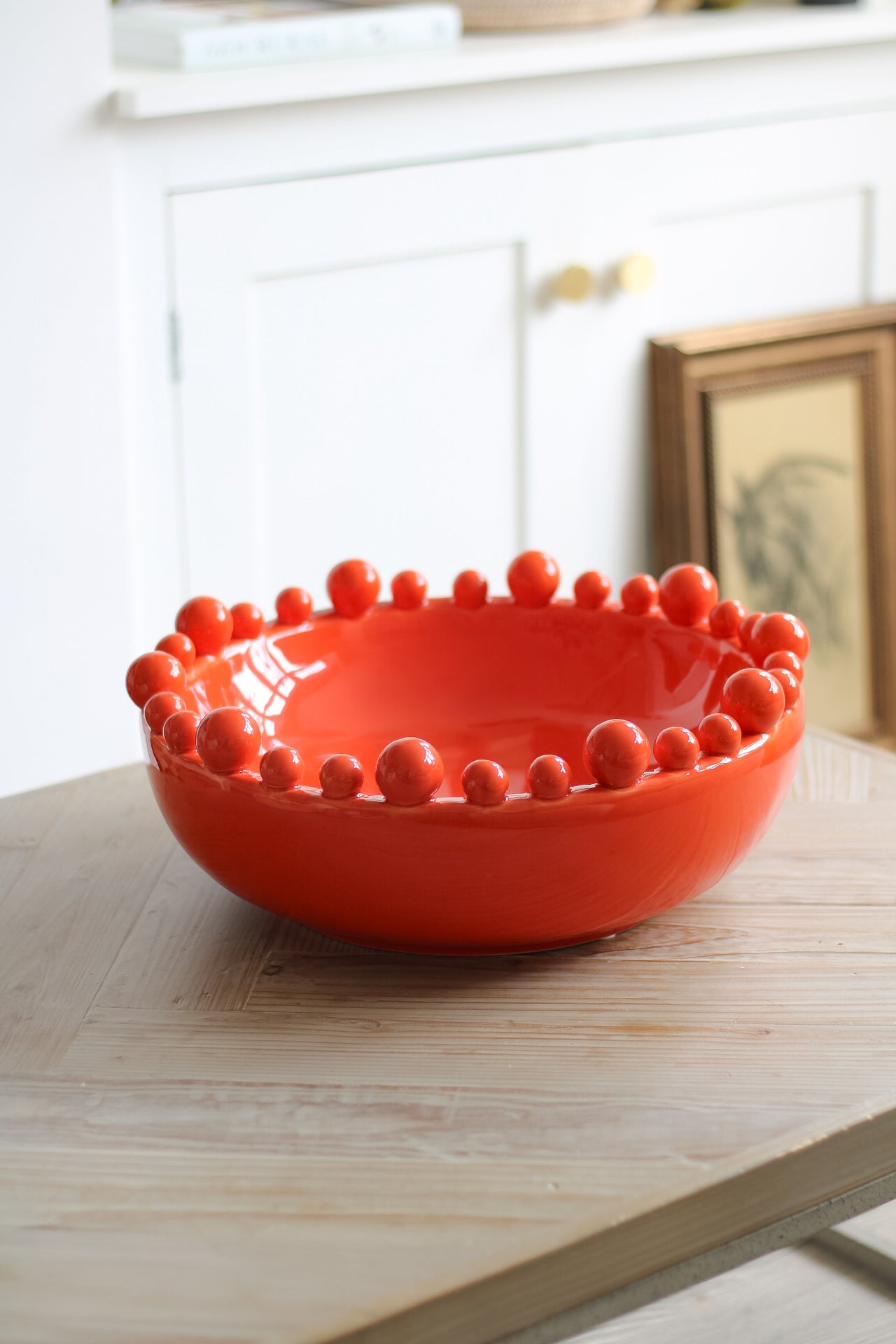 Clementine Bobble Edged Bowl