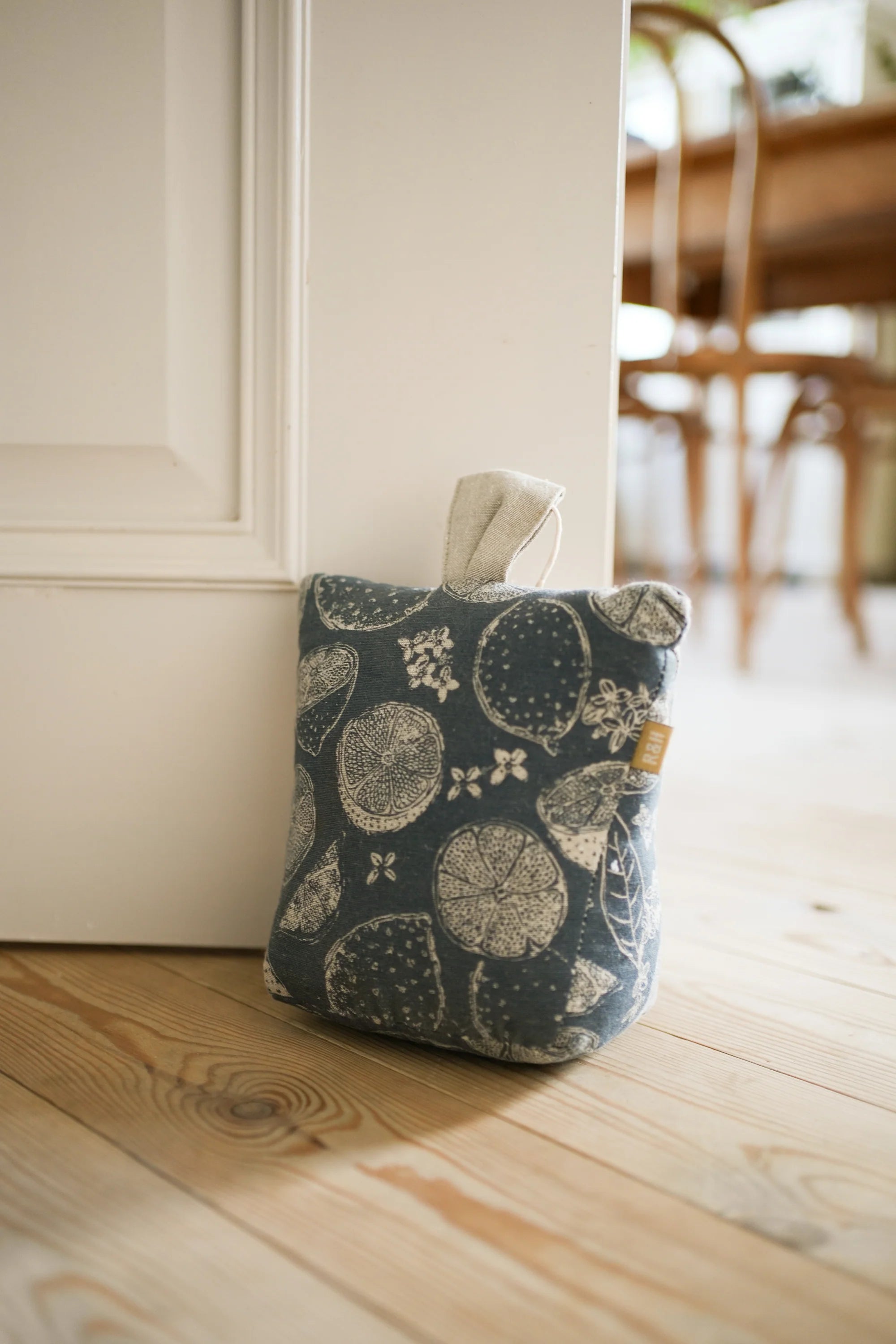 Dark Slate Lemon Marmalade Doorstop