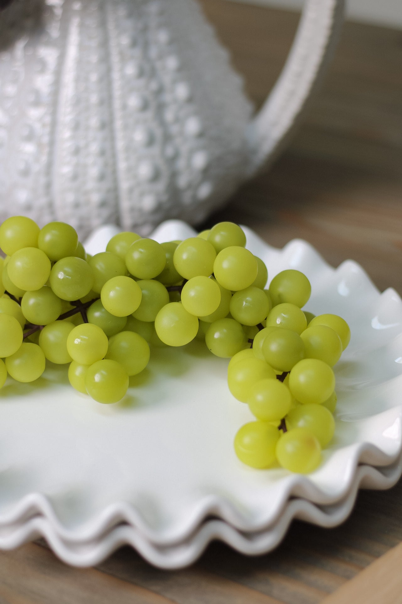 Real Feel Bunch of Faux Green Grapes