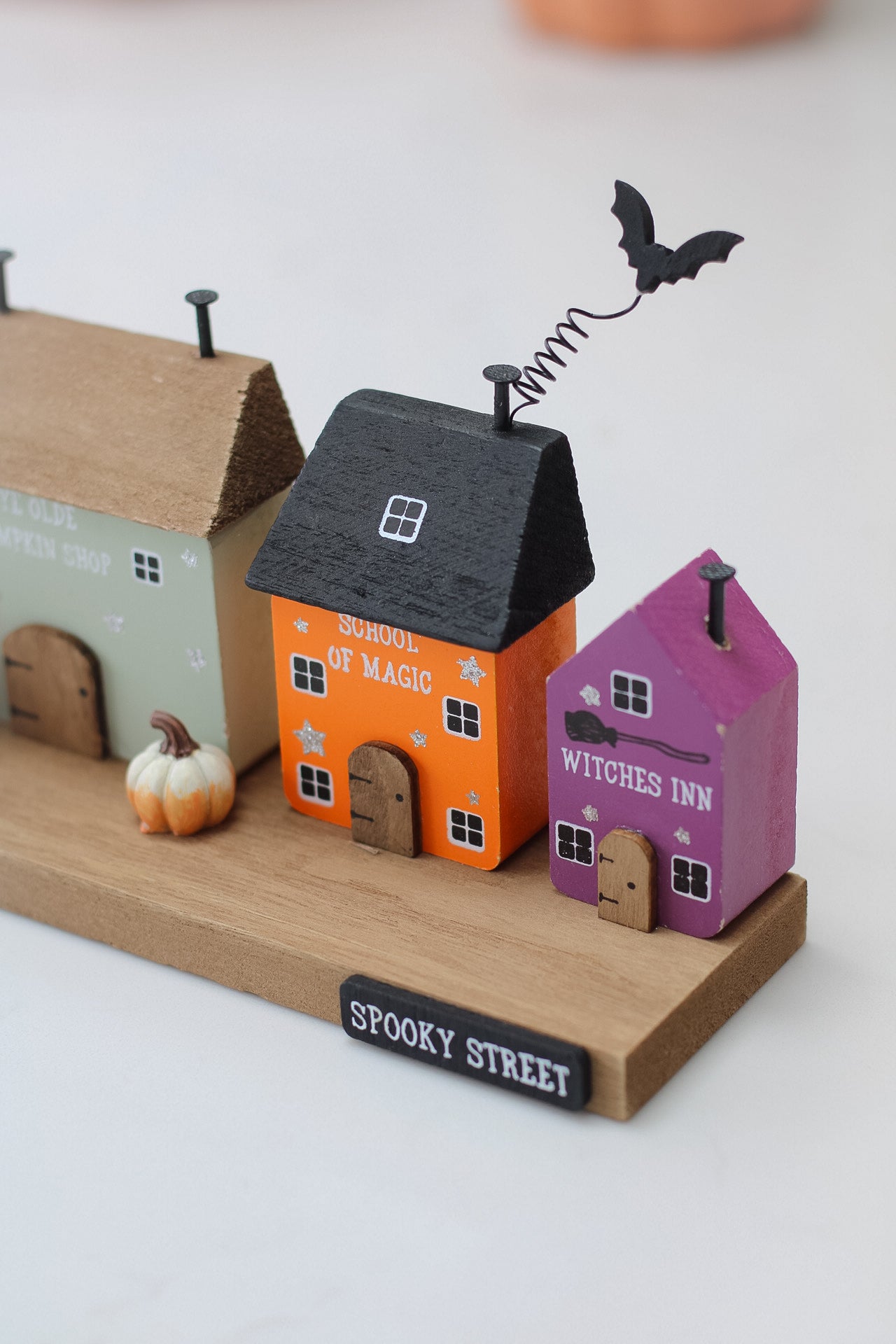 Halloween Spooky Street House Block