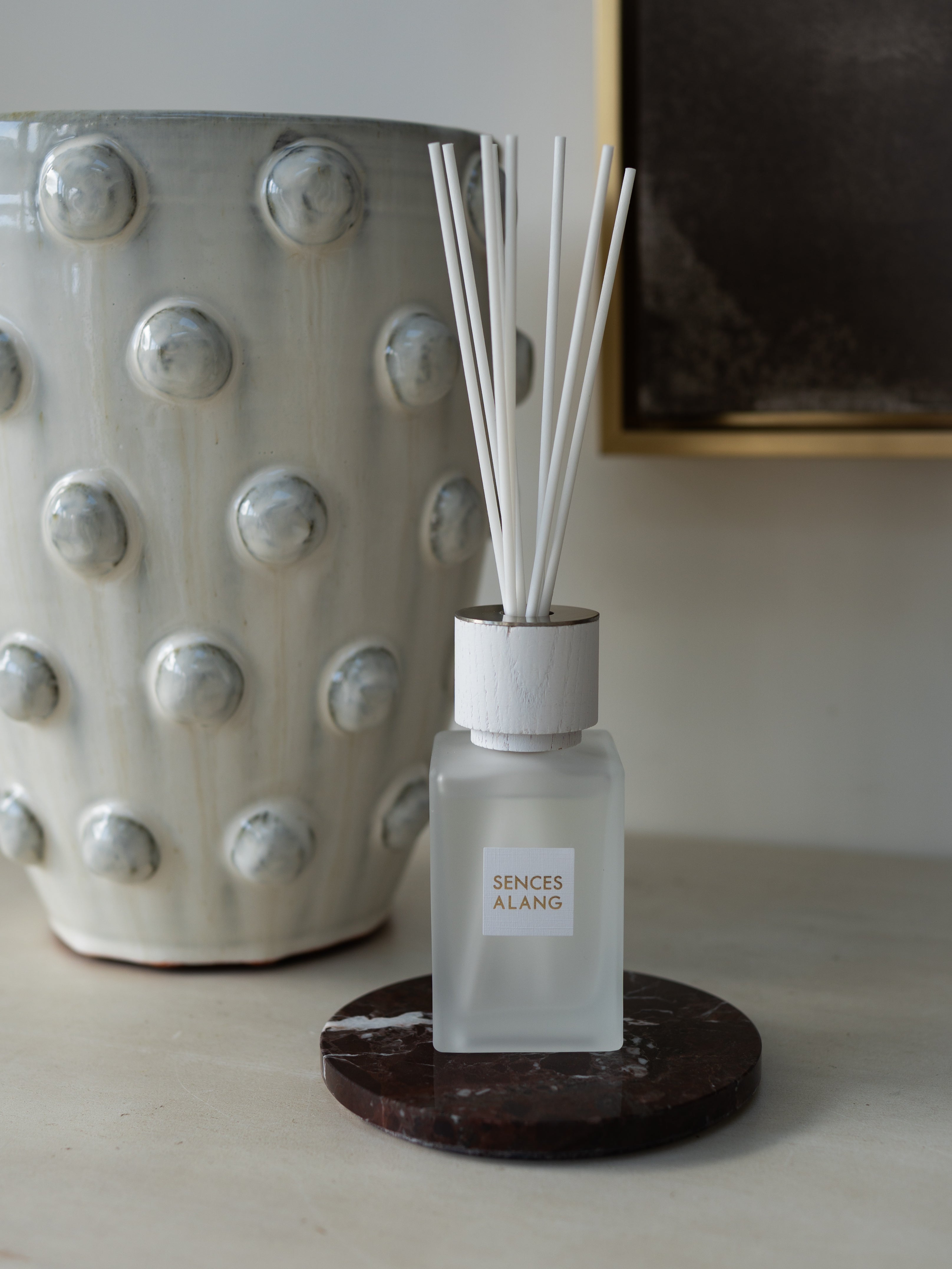 White Sences Alang Alang Small Reed Diffuser