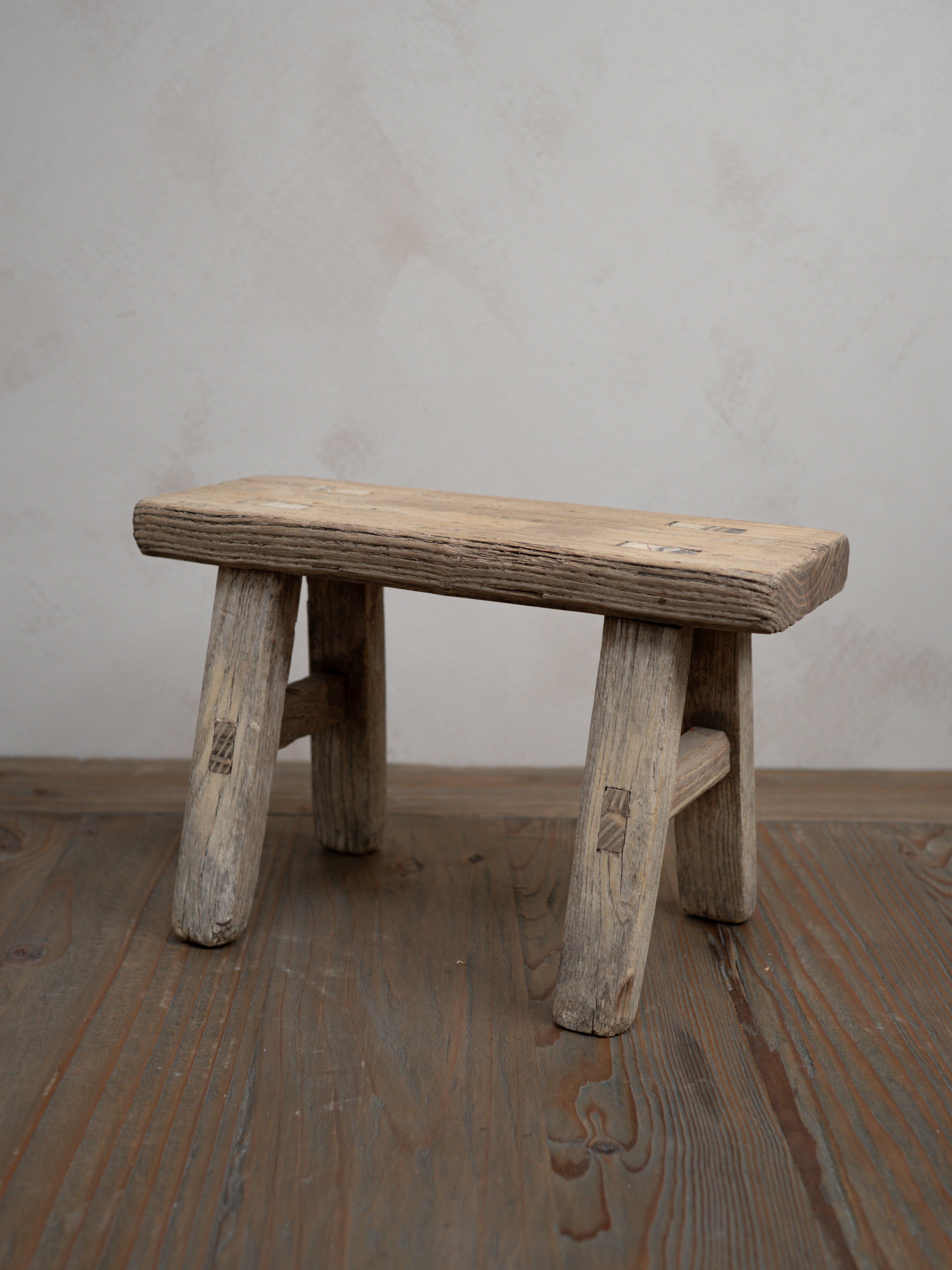 Reclaimed Wooden Mini Stool - Style I