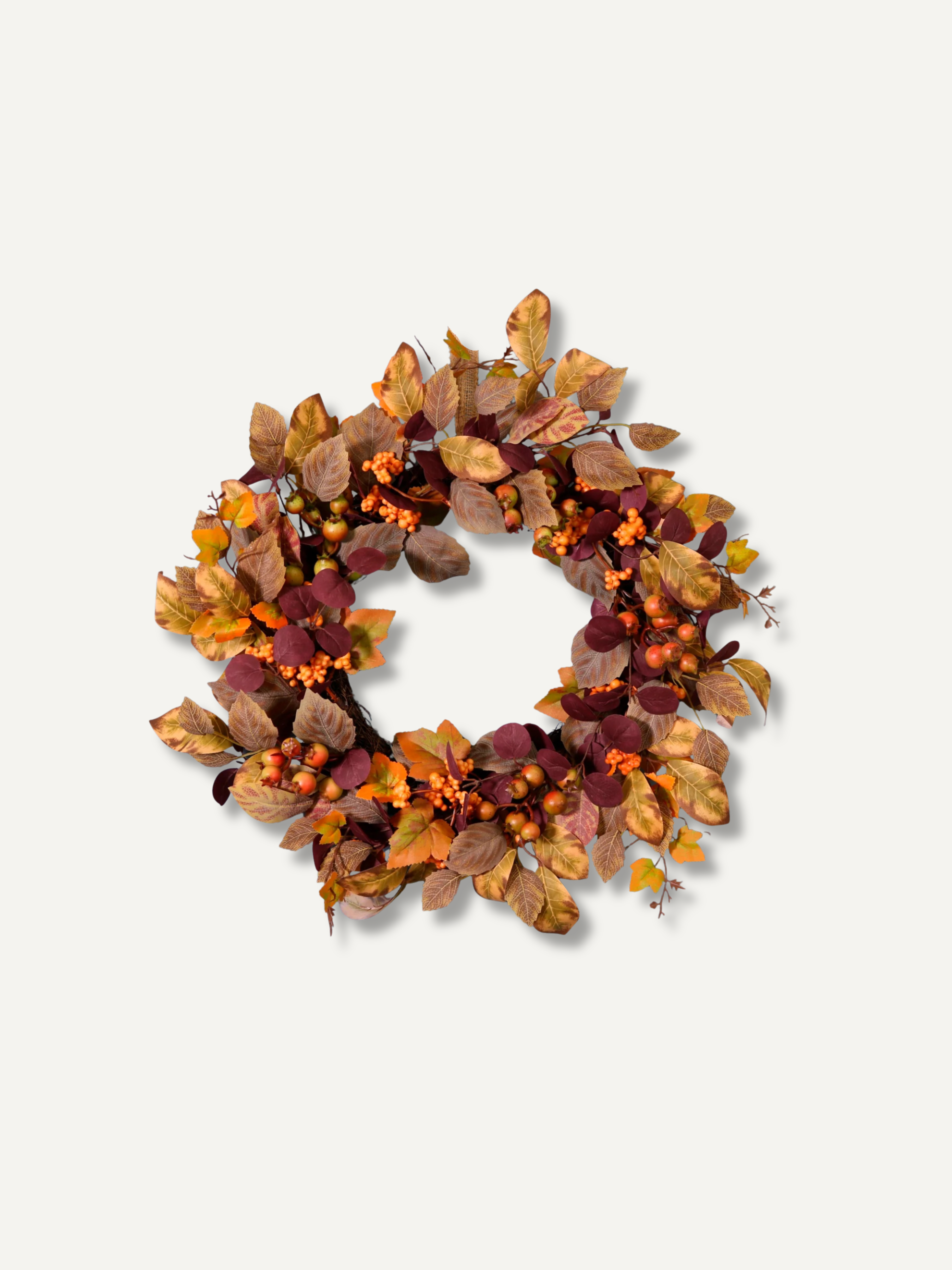 Faux Autumn Foraged Wreath