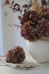 Faux Autumn Mulberry Hydrangea Stem