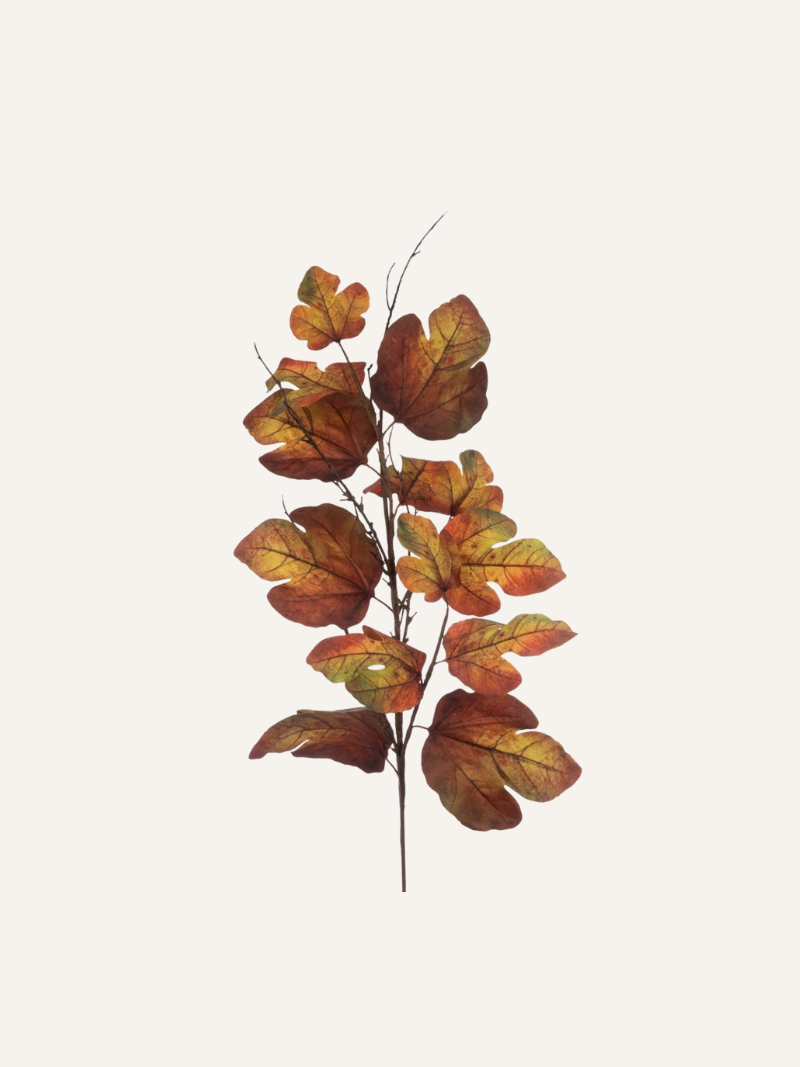 Faux Fig Leaves Spray