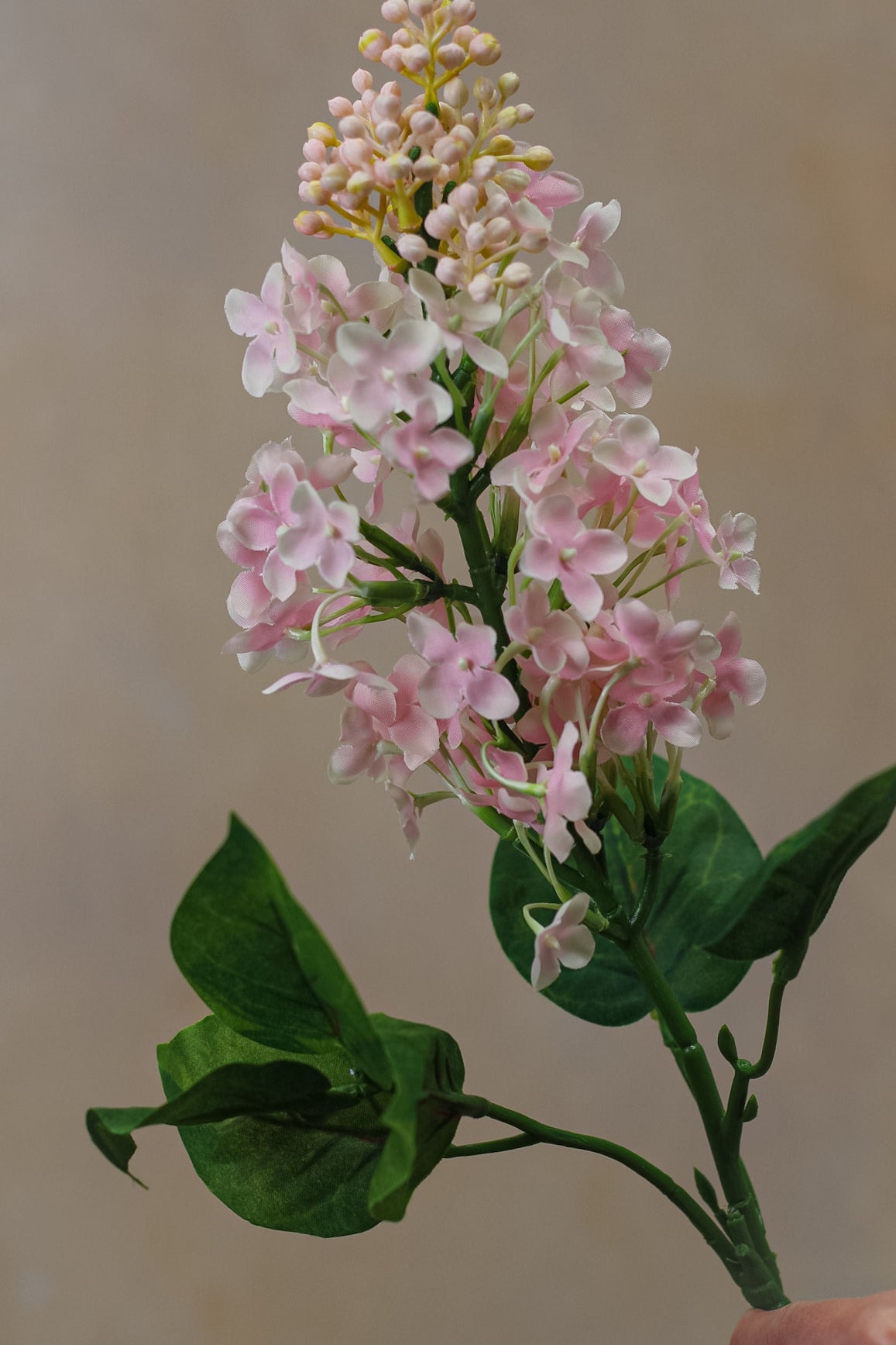 Faux Light Pink Lilac Stem
