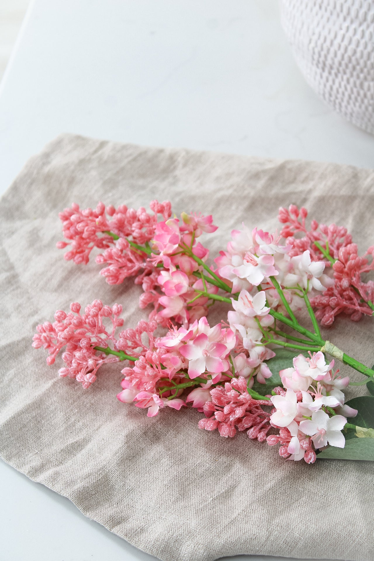 Faux Pale Pink Lilac Spray