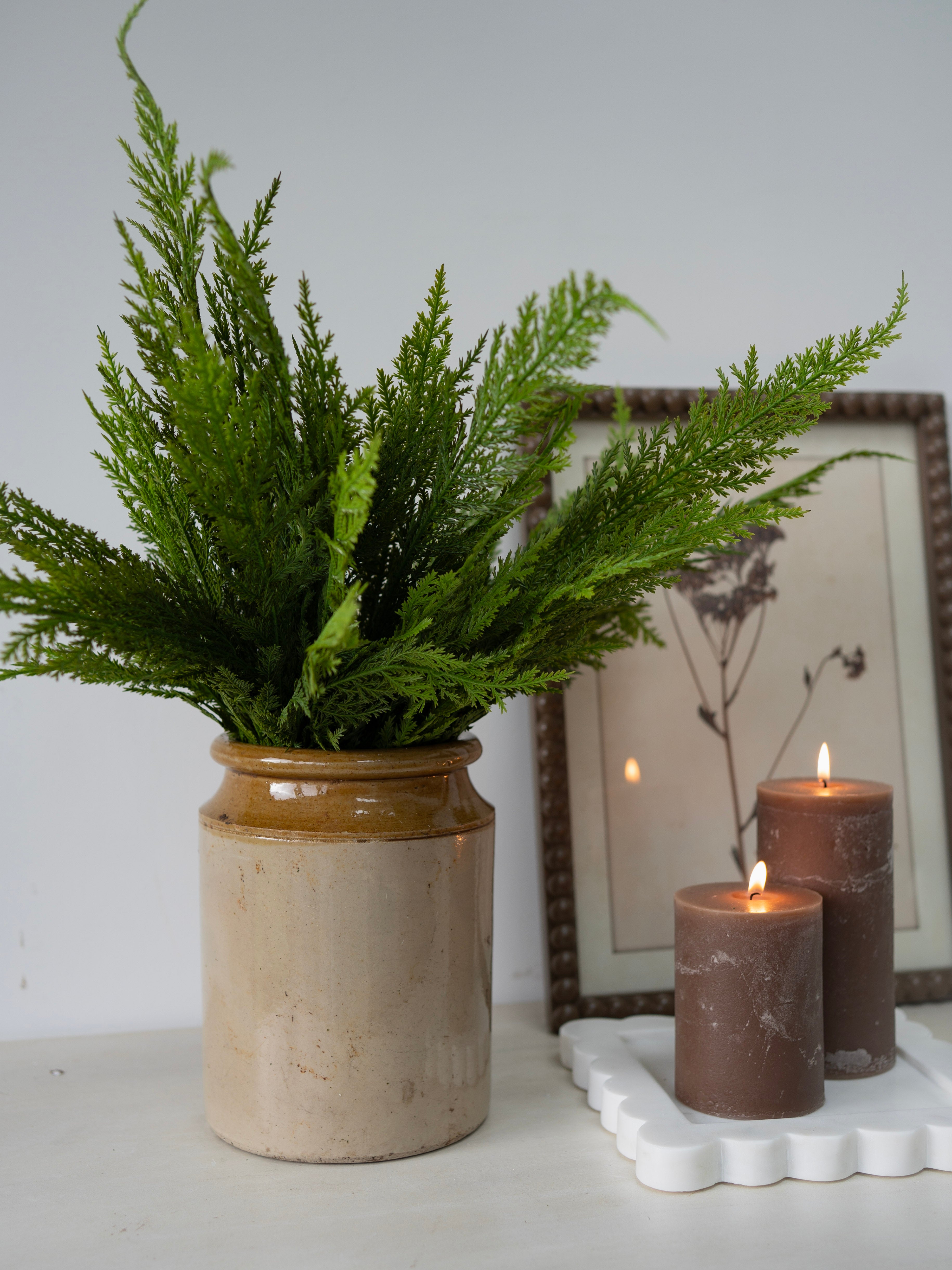 Faux Real Touch Cedar Pine Spray