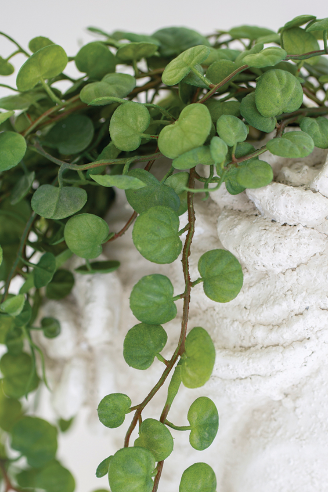 Faux String of Hearts in Pot