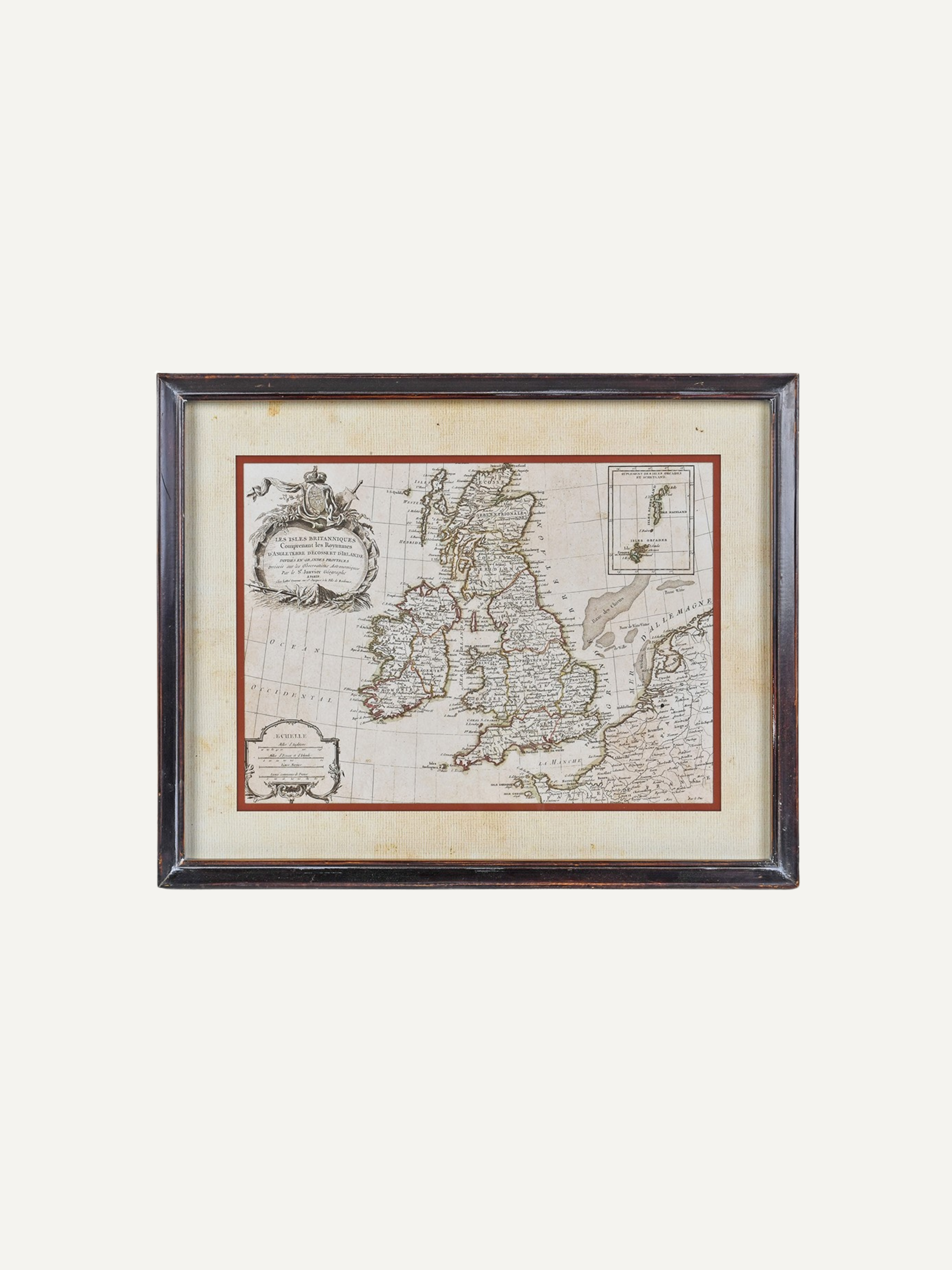 Aged Vintage Archived United Kingdom Wall Art
