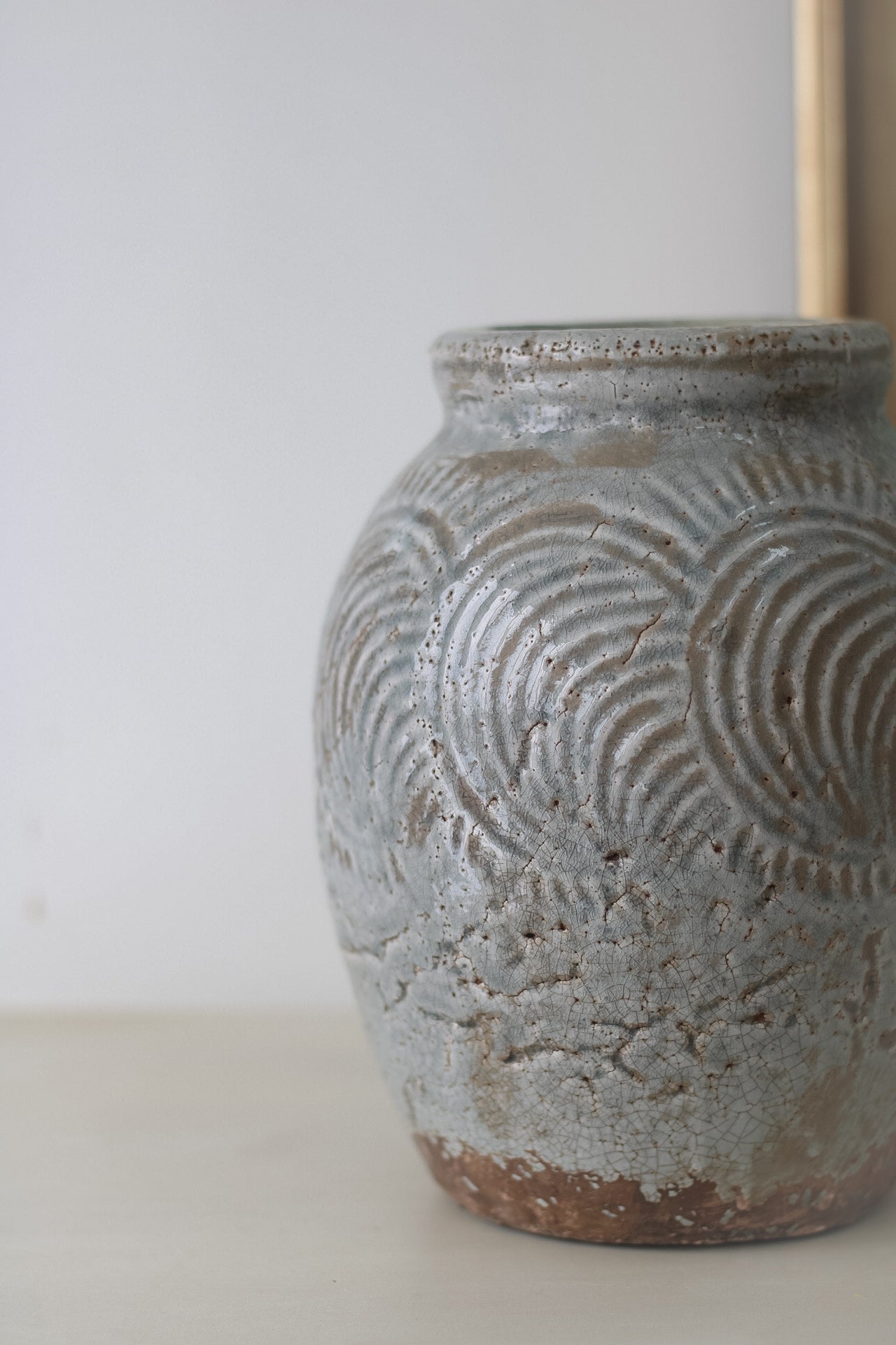 Malvern Distressed Stoneware Vase