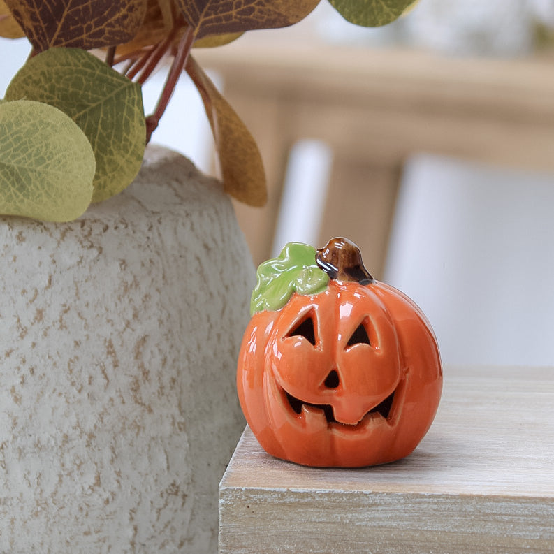Mini Ceramic Cut Out Pumpkin