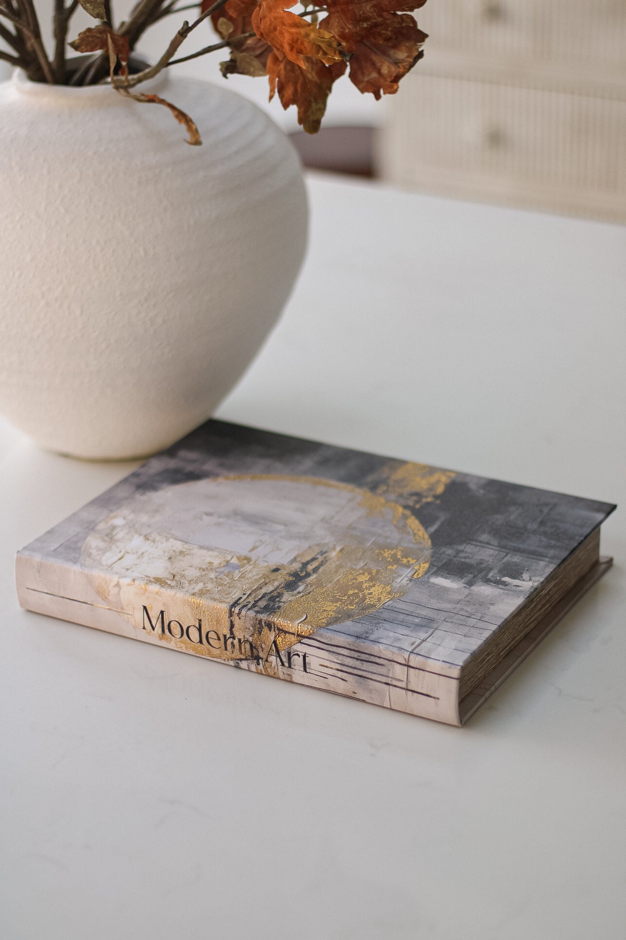 Moonlight Modern Art Storage Book Box
