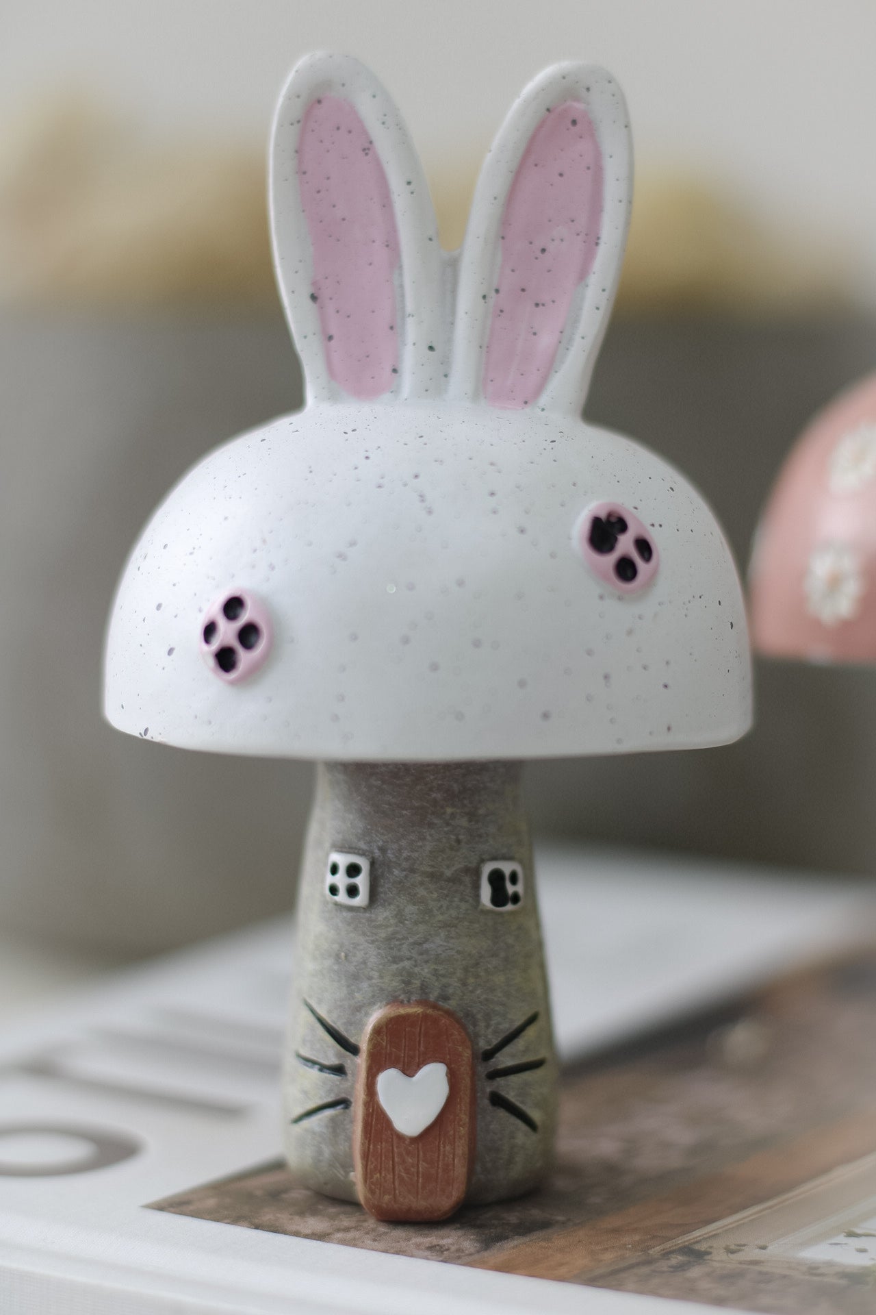 Mushroom House with Bunny Ears 003