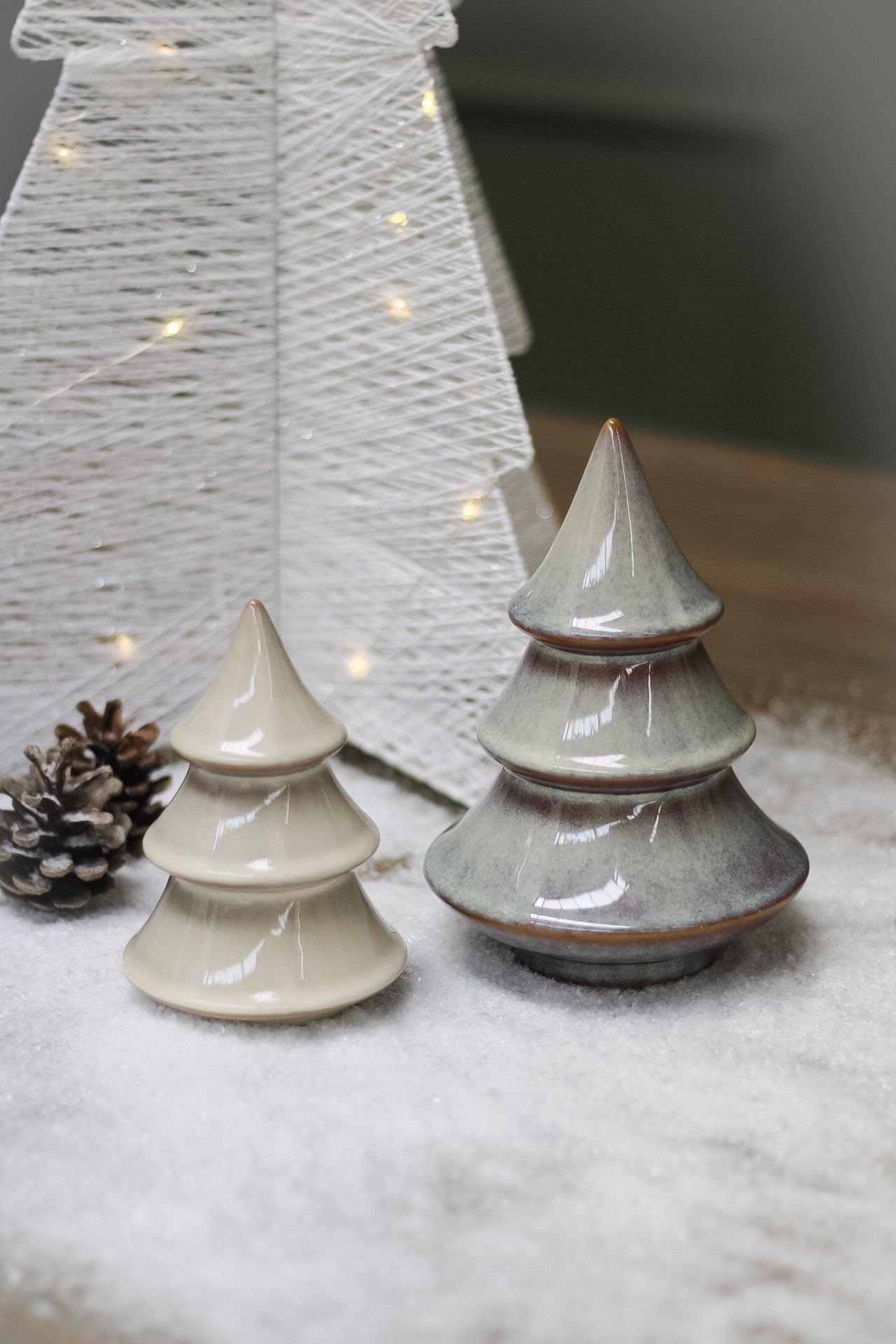 Natural Ceramic Christmas Tree
