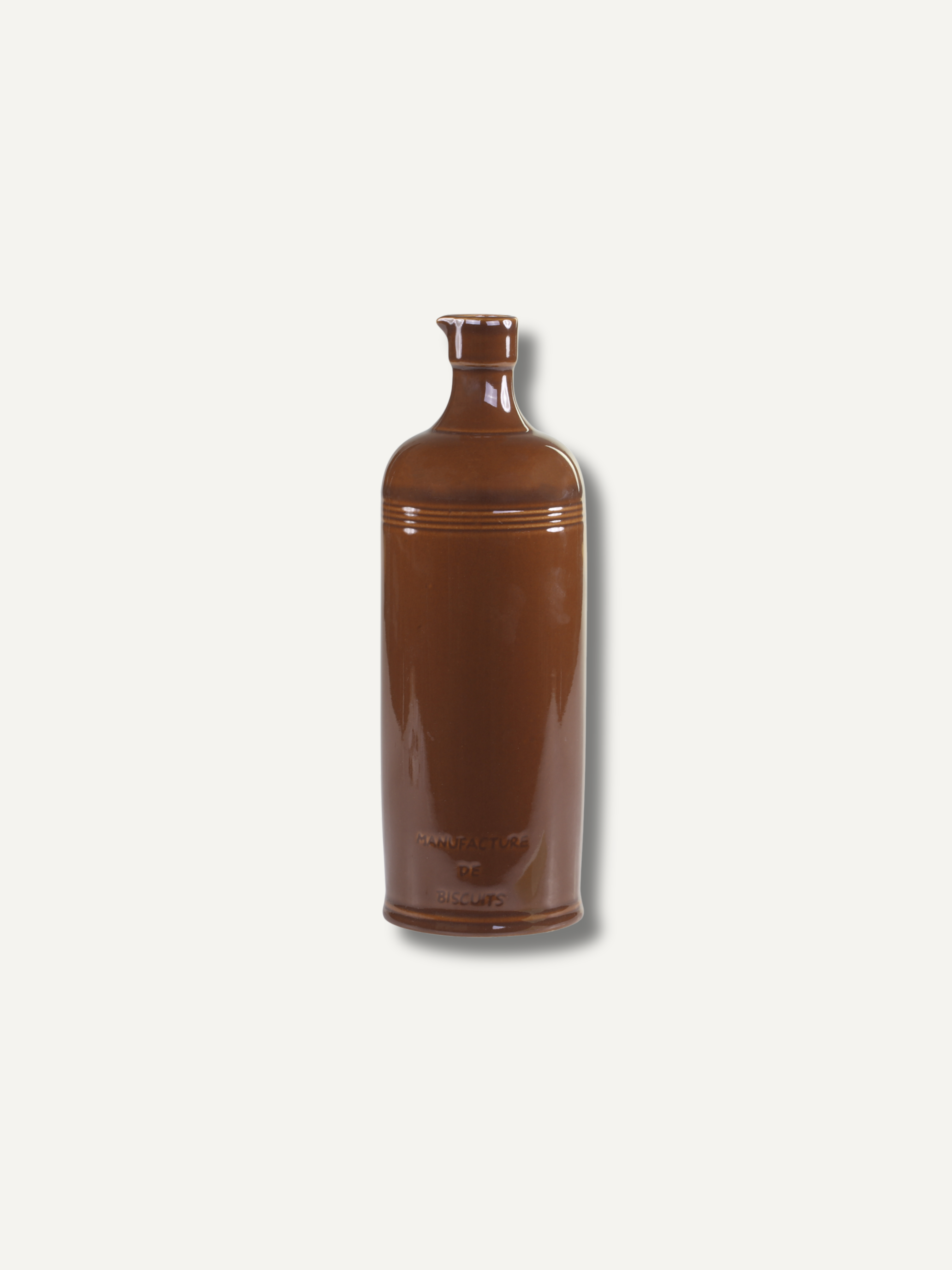 Old French Stoneware Bottle for vintage inspired home styling