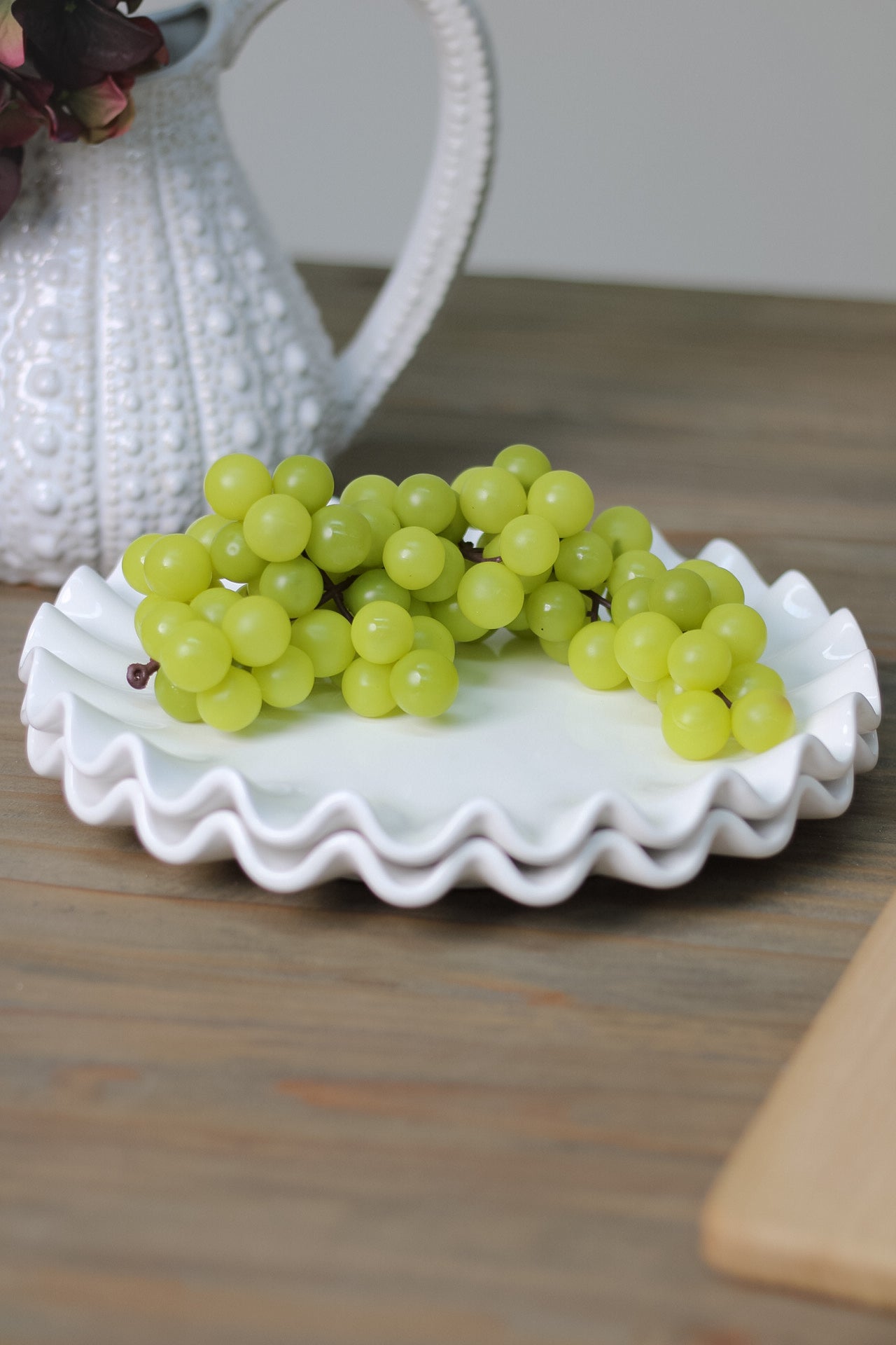 Real Feel Bunch of Faux Green Grapes