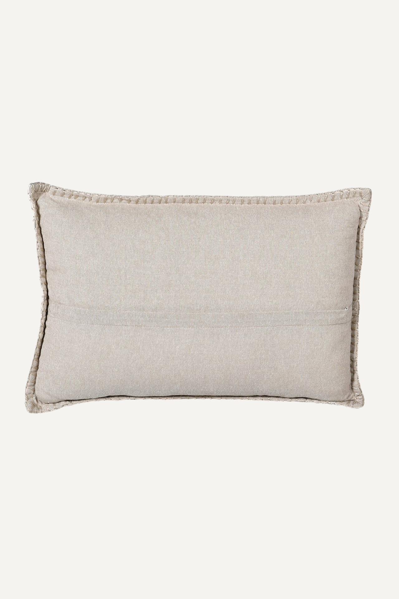 Red and Beige Patterned Cushion 001