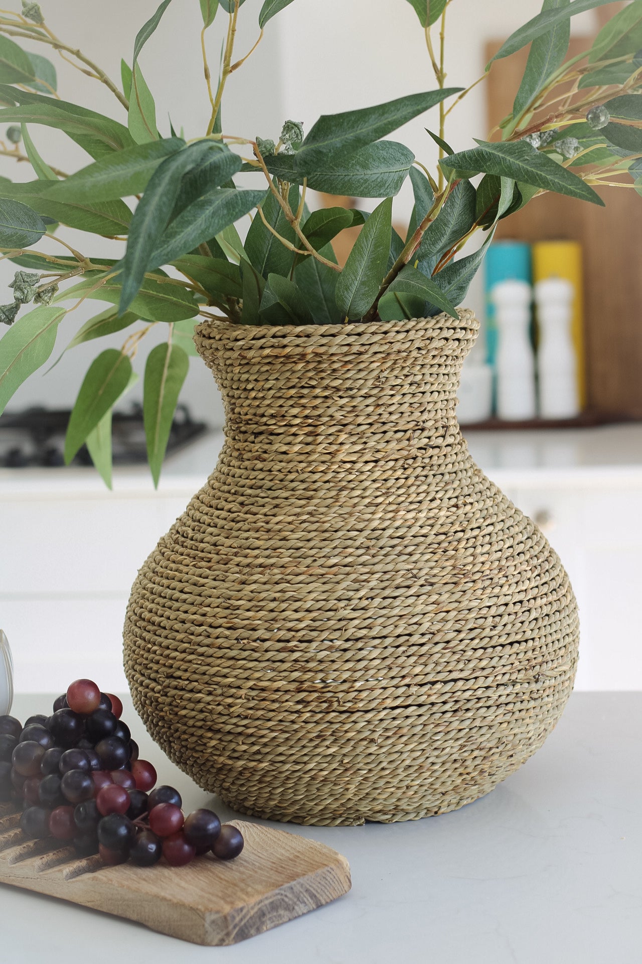 Roxby Seagrass Tapered Vase